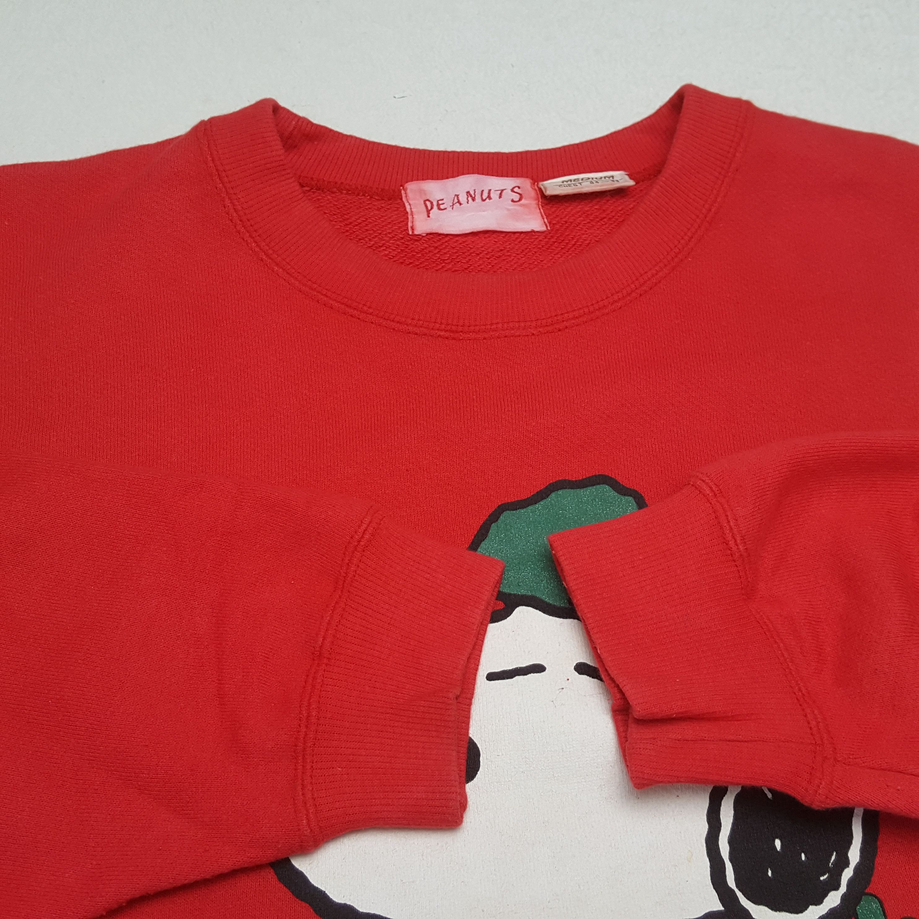 Peanuts × Vintage PEANUTS SNOOPY Cartoon Vintage Sweatshirt Size US M / EU 48-50 / 2 - 8 Thumbnail
