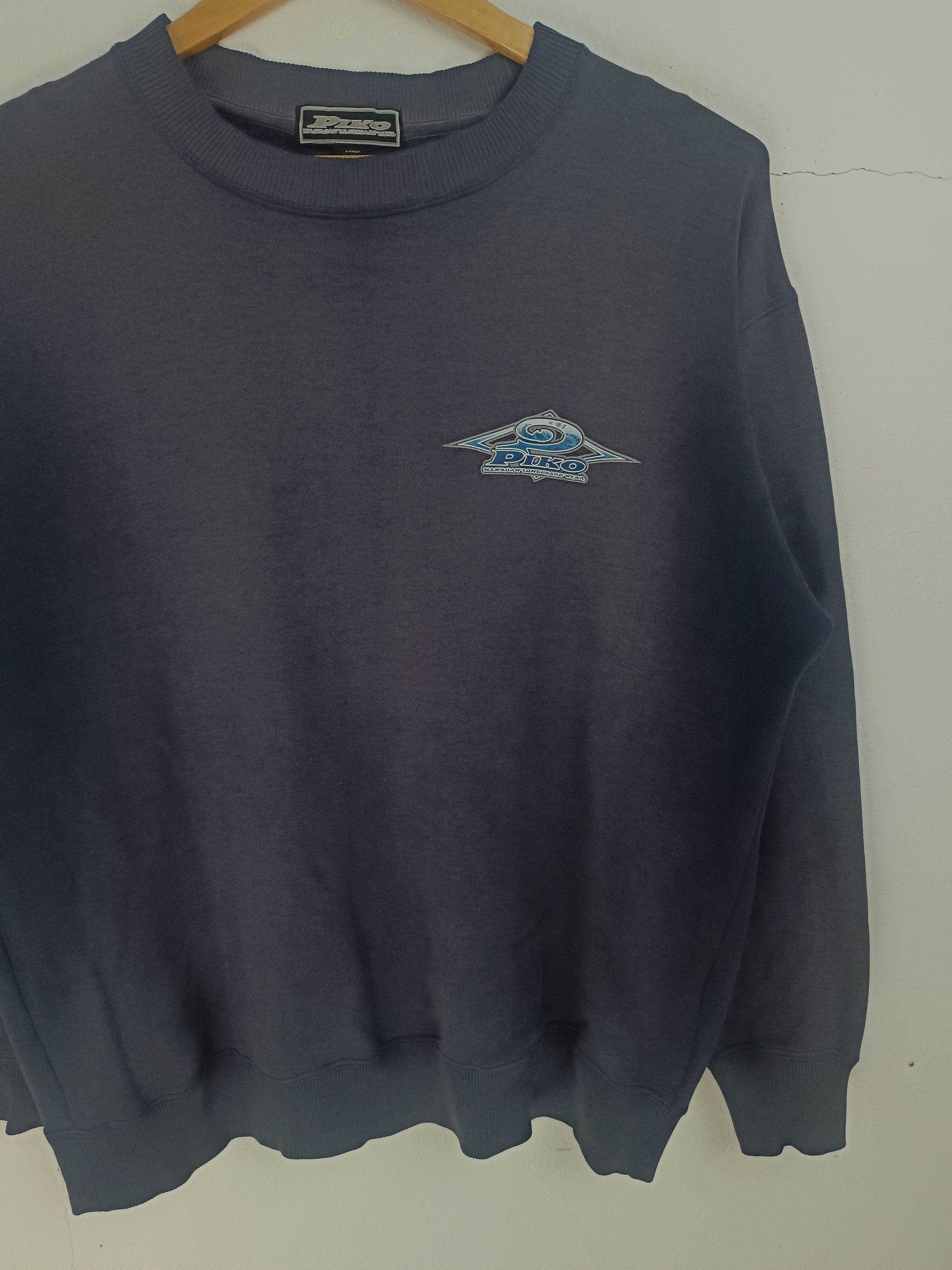 Vintage THRASHED FADED VINTAGE 90'S PIKO LONGBOARD WEAR VERY RARE Size US L / EU 52-54 / 3 - 6 Thumbnail