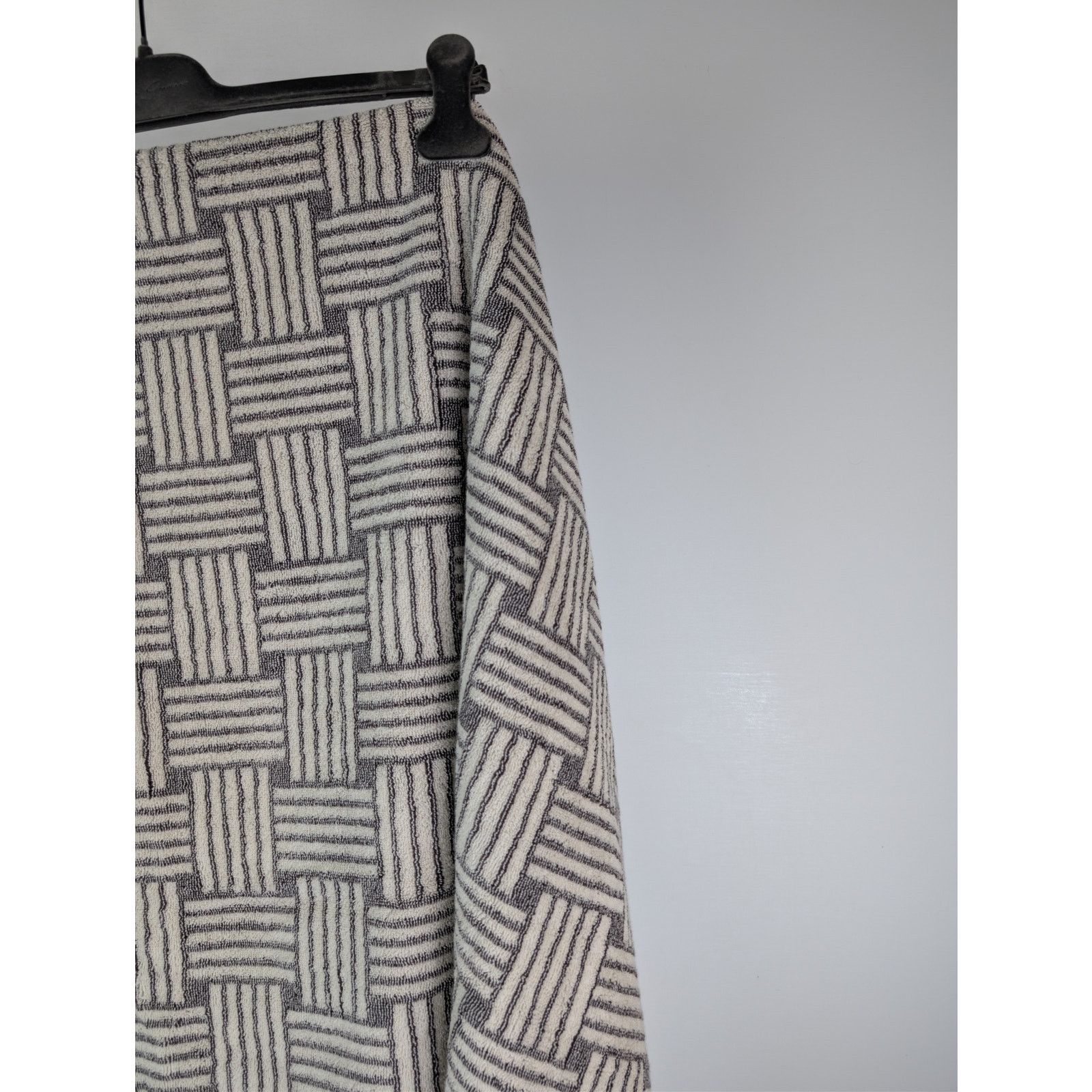 Bottega Veneta o1rshd1 Size:OS / Intreccio Jacquard Beach Towel Cream/Brown Size ONE SIZE - 12 Thumbnail