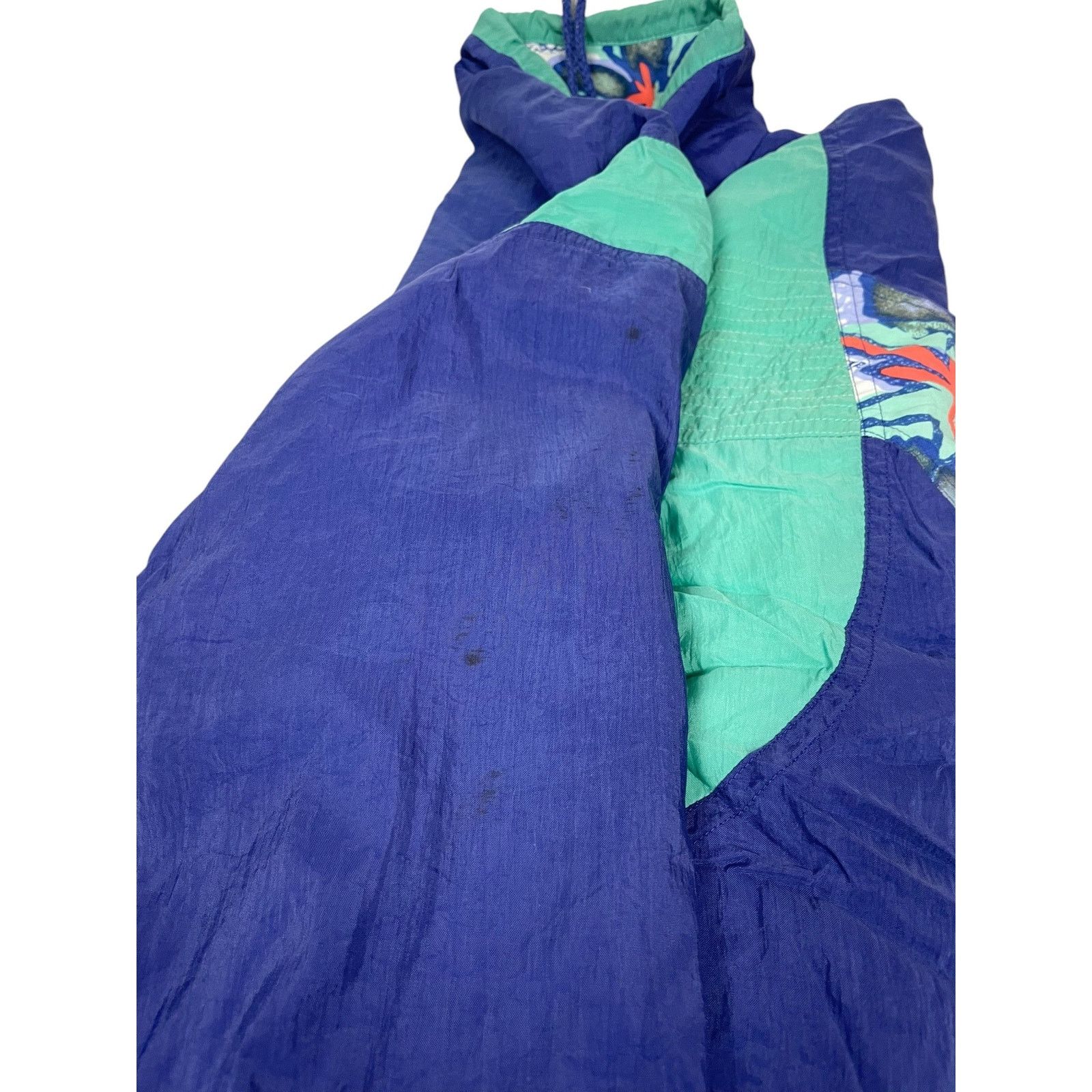 Adidas × Vintage Adidas Men Purple Floral Long Sleeve Full Zip Track Jacket S Size US S / EU 44-46 / 1 - 3 Thumbnail