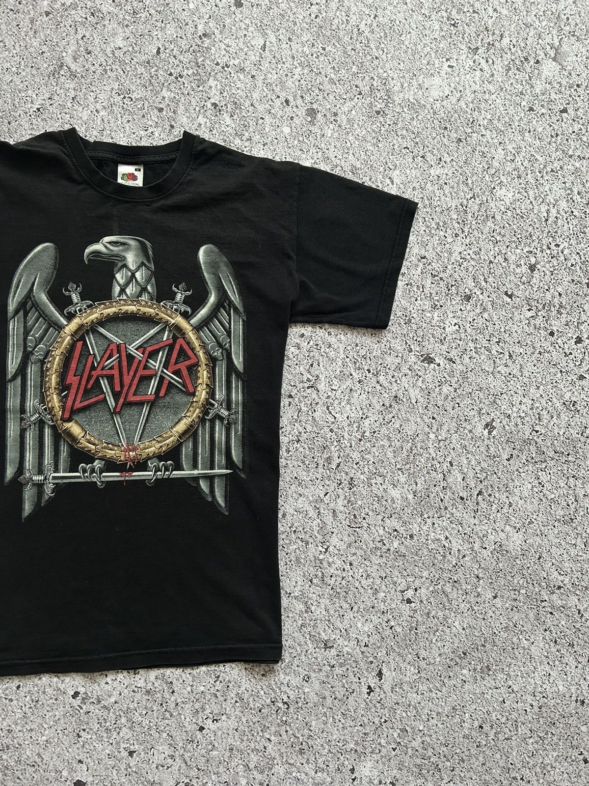 Slayer × Vintage Vintage Band Rock Slayer 2009 Black T-Shirt Size US S / EU 44-46 / 1 - 4 Thumbnail