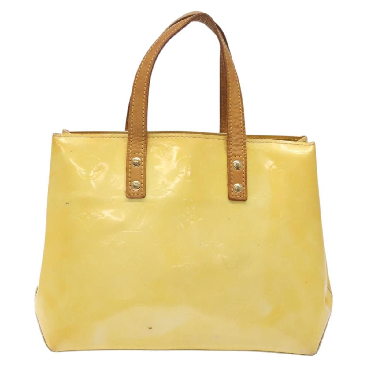 Louis Vuitton LOUIS VUITTON Monogram Vernis Reade PM Hand Bag Gris M91145 Size ONE SIZE - 2 Thumbnail