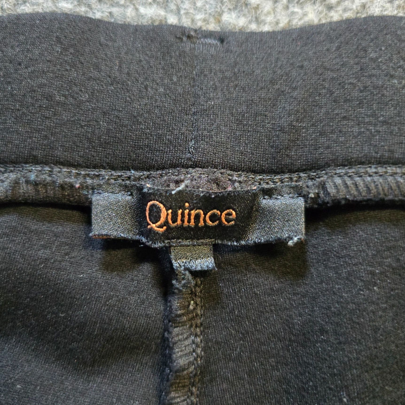 Quince Quince Pants Womens XL Black Ultra Stretch Ponte Bootcut Capsule Pull On Size 40" / US 18 - 4 Thumbnail