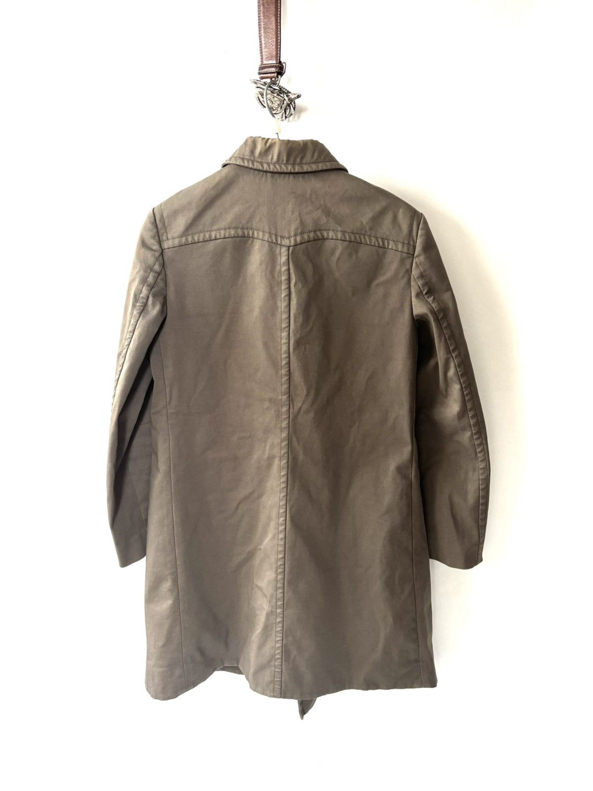 Prada Prada Denim Trench Coat Size M / US 6-8 / IT 42-44 - 3 Thumbnail