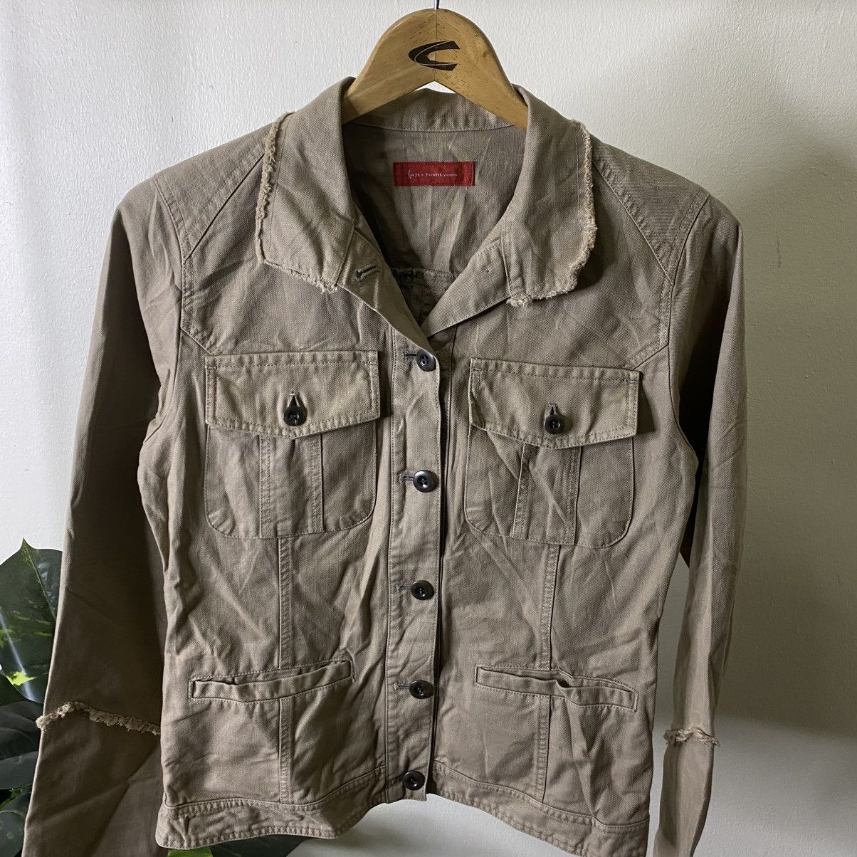 Japanese Brand Koji Tachiyama Multipockets Military Style Jacket Size US S / EU 44-46 / 1 - 2 Thumbnail
