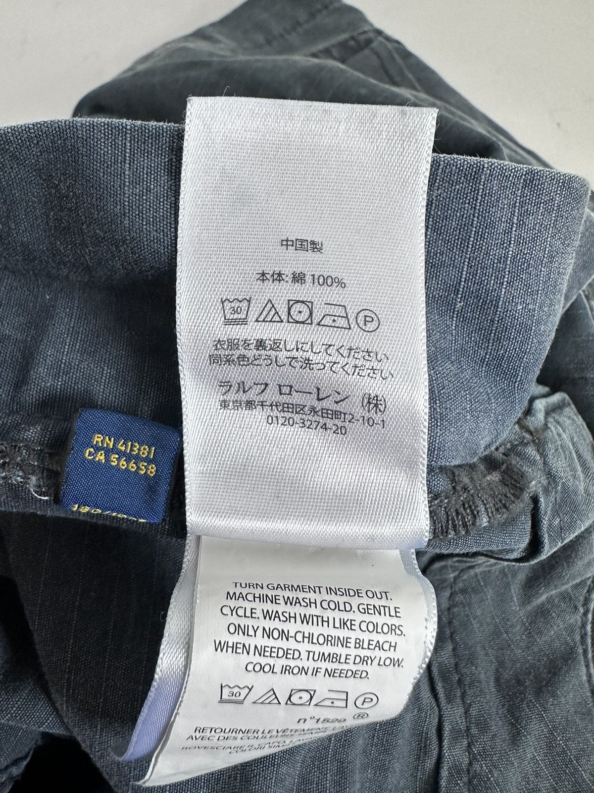 Polo Ralph Lauren Polo Ralph Lauren Shorts Gargo Mens Size 40 Blue Size US 40 / EU 56 - 11 Thumbnail