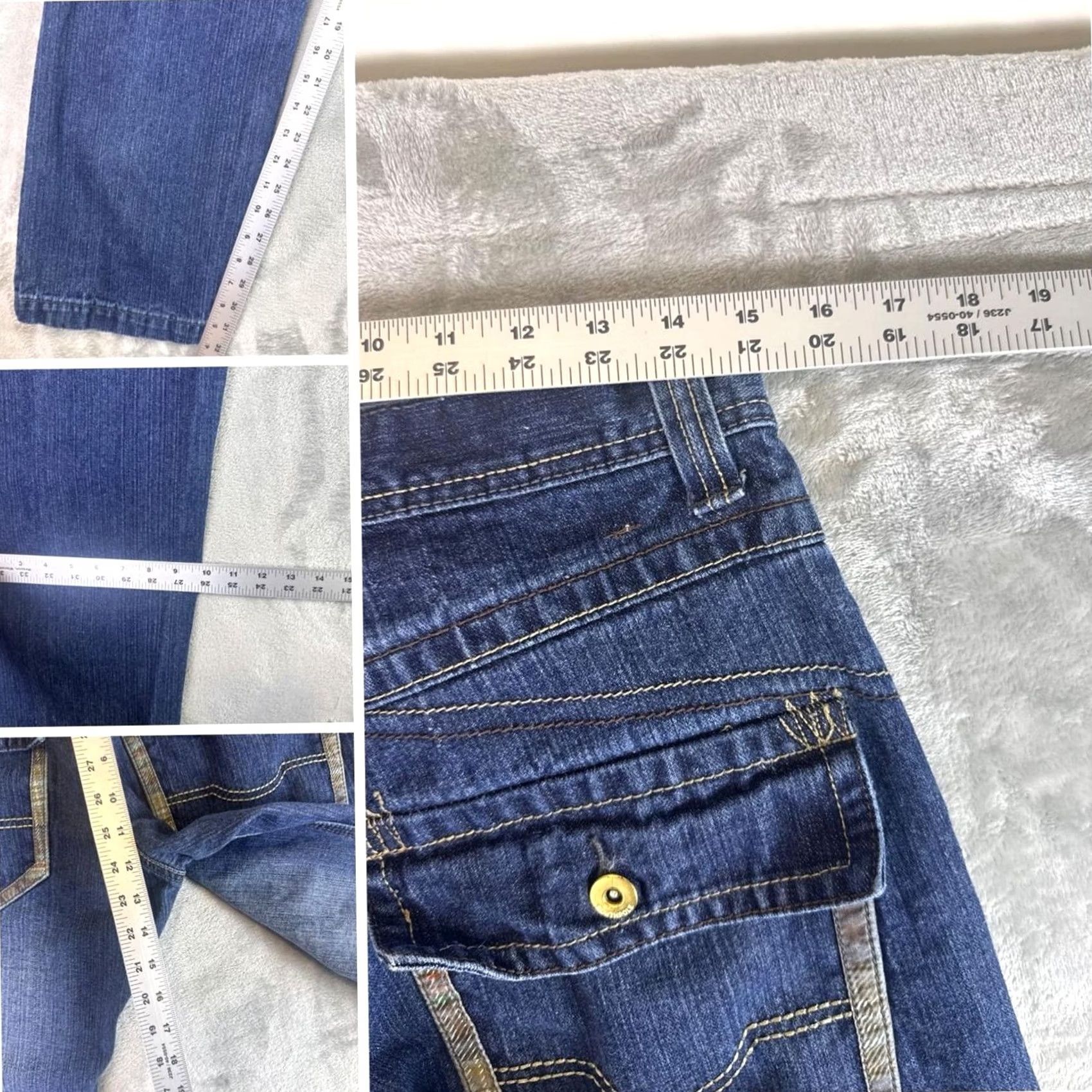 Southpole Vintage Southpole Y2K Green Tab Baggy Skater Jeans Men’s 32 Blue Denim Size US 32 / EU 48 - 6 Thumbnail