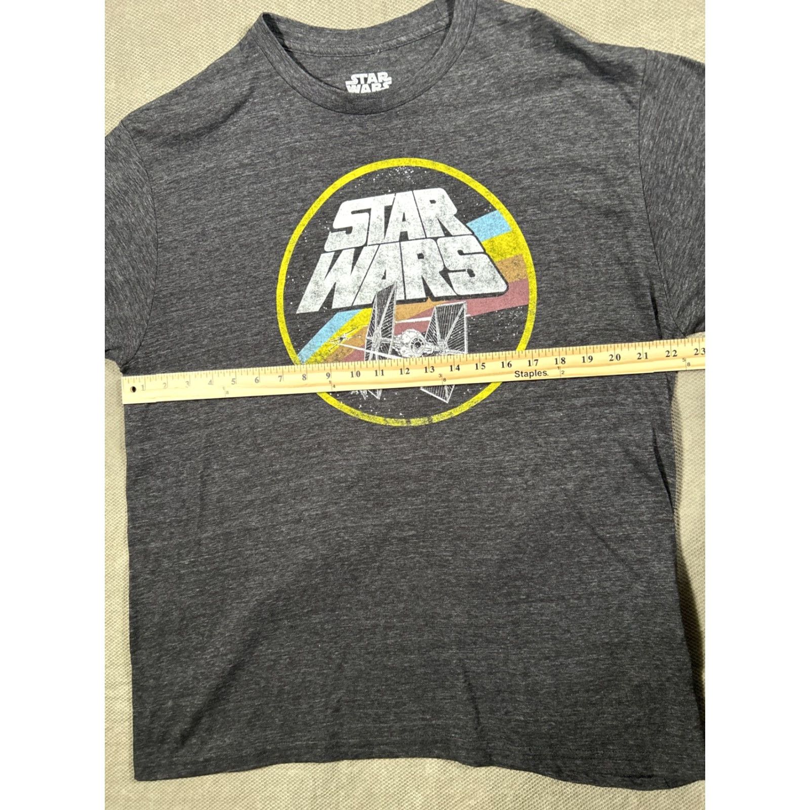 Star Wars Star Wars T-Shirt Gray XL Mens Size US XL / EU 56 / 4 - 5 Thumbnail