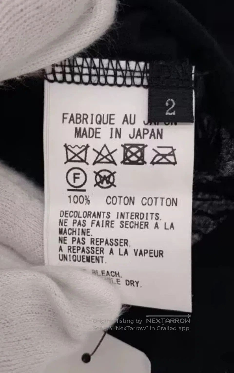 Other Y's Yohji Yamamoto Lightweight Cotton Sweater. Size US M / EU 48-50 / 2 - 5 Thumbnail