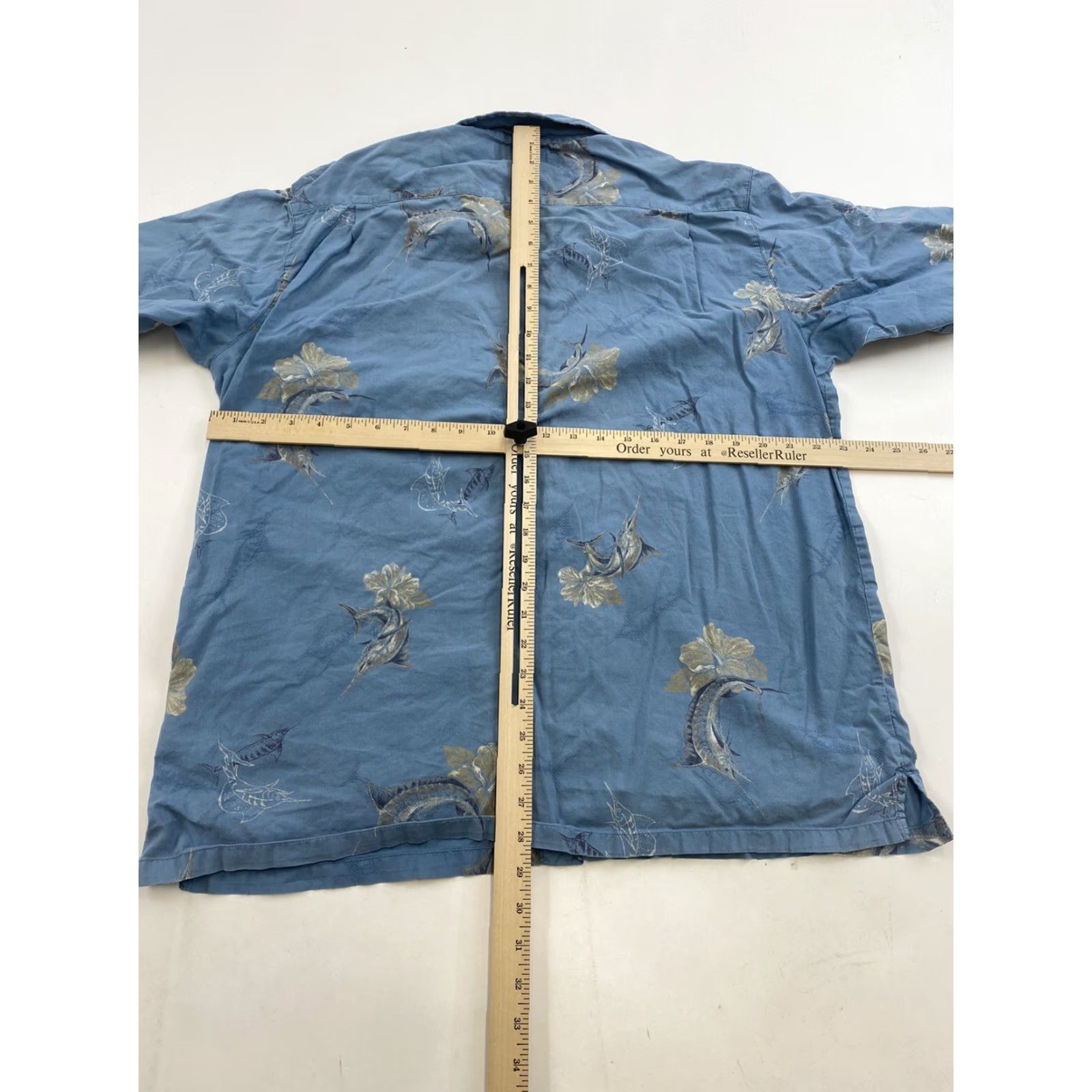 Vintage VINTAGE Columbia Sportswear Marlin Hawaiian Shirt Mens Large Blue Shirt Mens Large Blue Marlin Hawaiian 90s Theme Hawaiian Mens Size US L / EU 52-54 / 3 - 4 Thumbnail