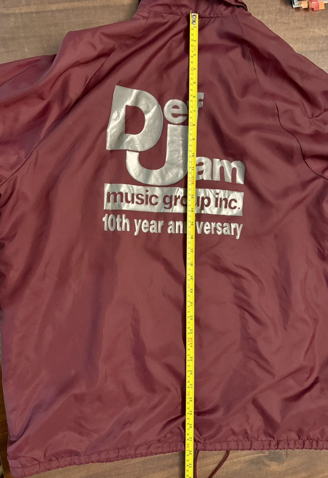 Other Def Jam Records 10th Anniversary Coach Jacket (1994) – USA Size US XXL / EU 58 / 5 - 9 Thumbnail