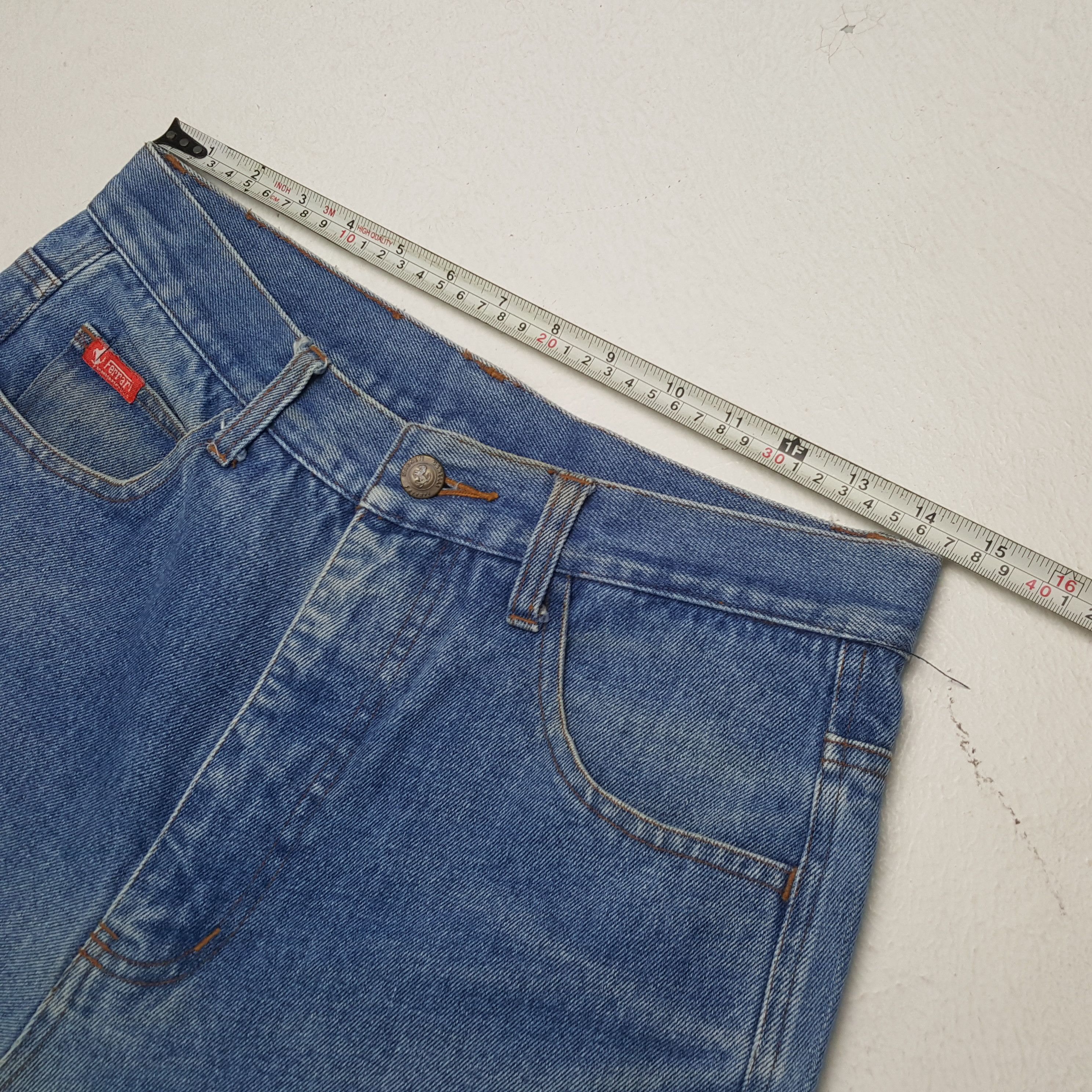 Ferrari × Vintage FERRARI MAGNETI MARELLI Jeans Size US 29 - 7 Thumbnail