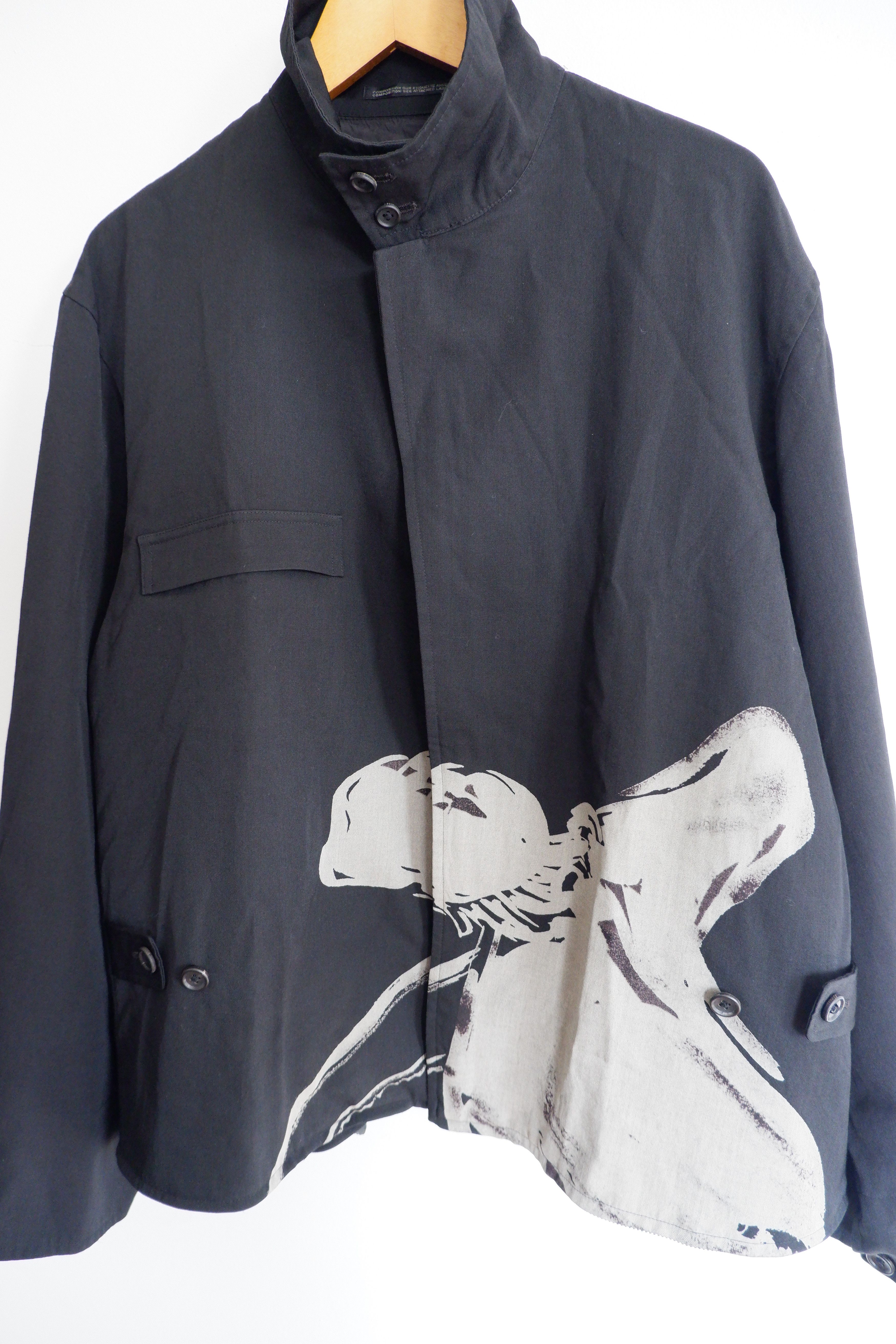 Yohji Yamamoto YOHJI YAMAMOTO pour homme 17AW Discharge Work Jacket Size US L / EU 52-54 / 3 - 3 Thumbnail