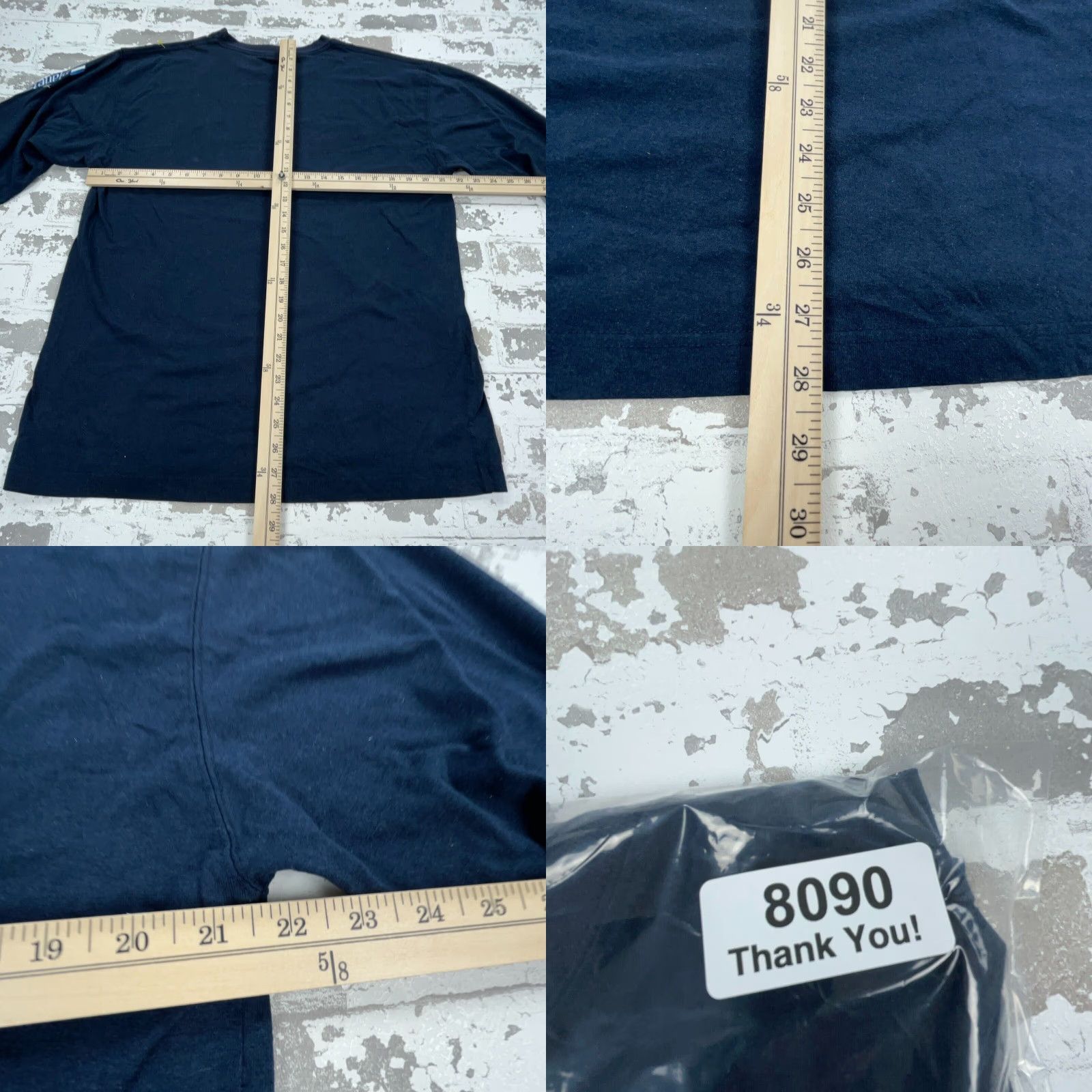 Planet Hollywood VINTAGE Planet Hollywood Shirt Men XL Blue Tee Long Sleeve Tattoo 90s Mall Punk Shirt Size US XL / EU 56 / 4 - 8 Thumbnail