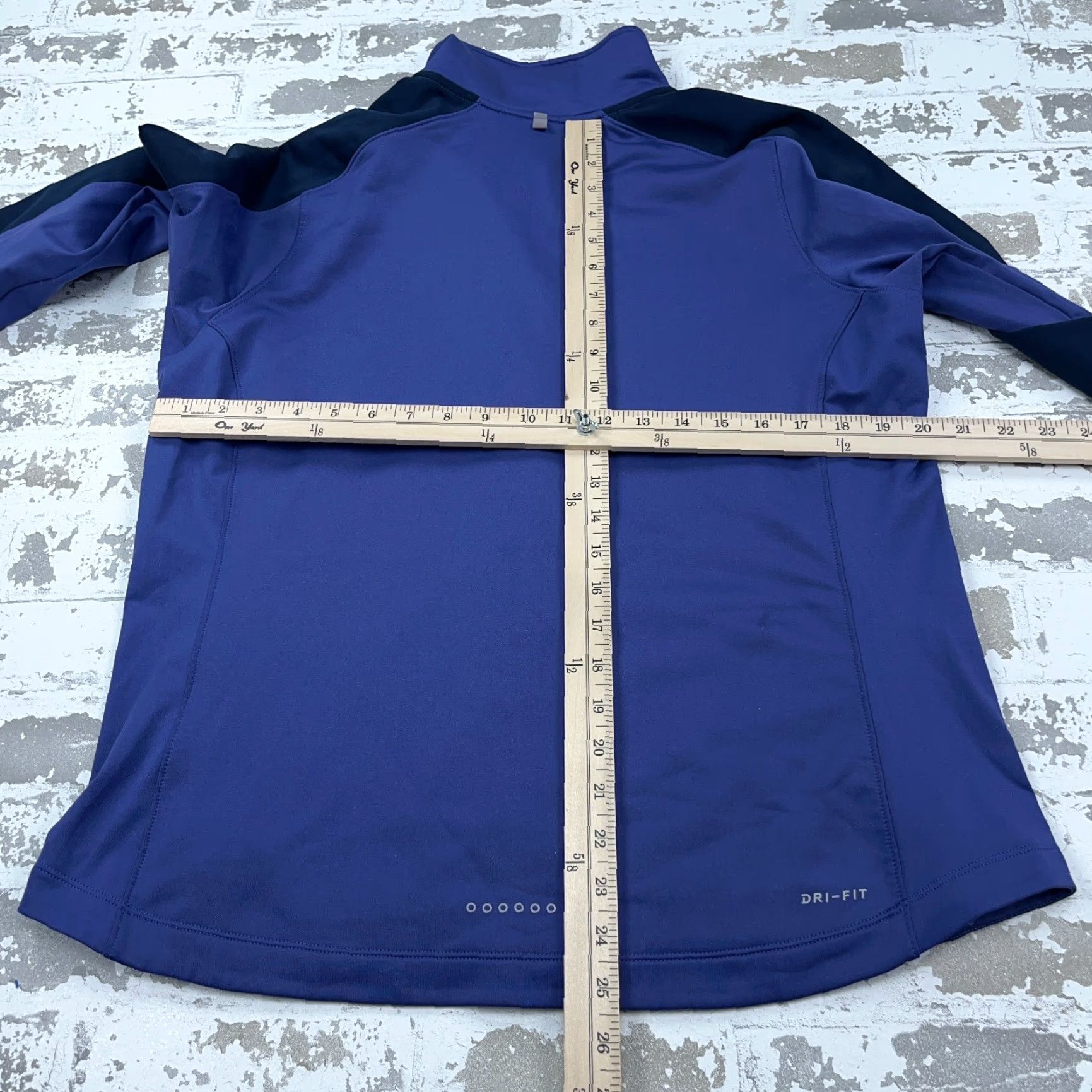 Nike Nike Dri-Fit Running Jacket Women Large Purple Full Zip Track Activewear Jacket Size L / US 10 / IT 46 - 7 Thumbnail