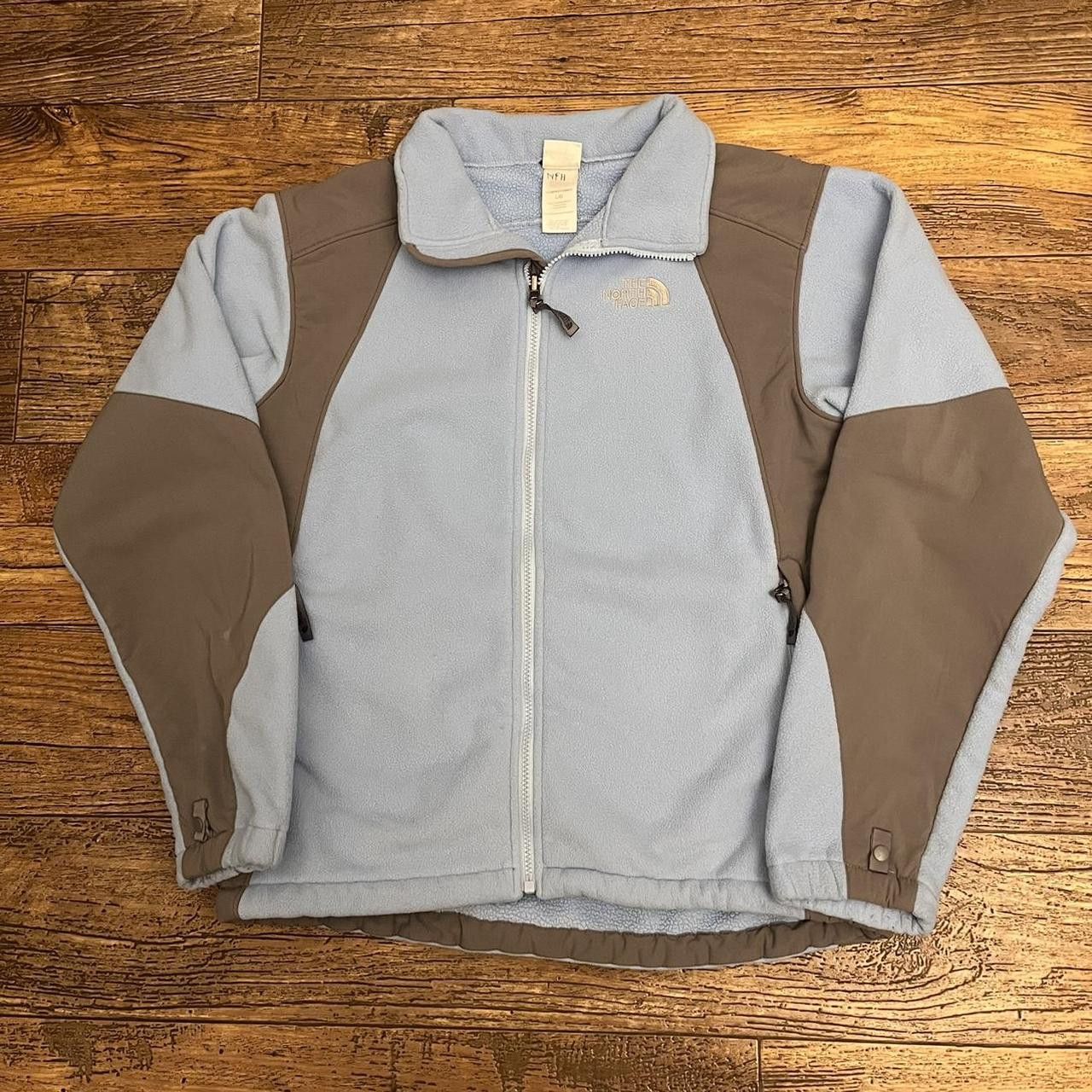 The North Face The North Face Baby Blue Fleeced Jacket Size L / US 10 / IT 46 - 1 Thumbnail