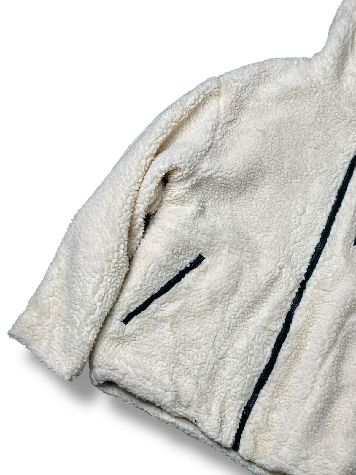 Japanese Brand × Vintage SALOON Japanese Brand Sherpa Hoodie Jacket (88) Size US XS / EU 42 / 0 - 4 Thumbnail