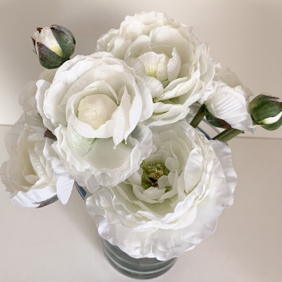Designer Thomas O’Brien faux peonies flowers in vase Size ONE SIZE - 5 Thumbnail