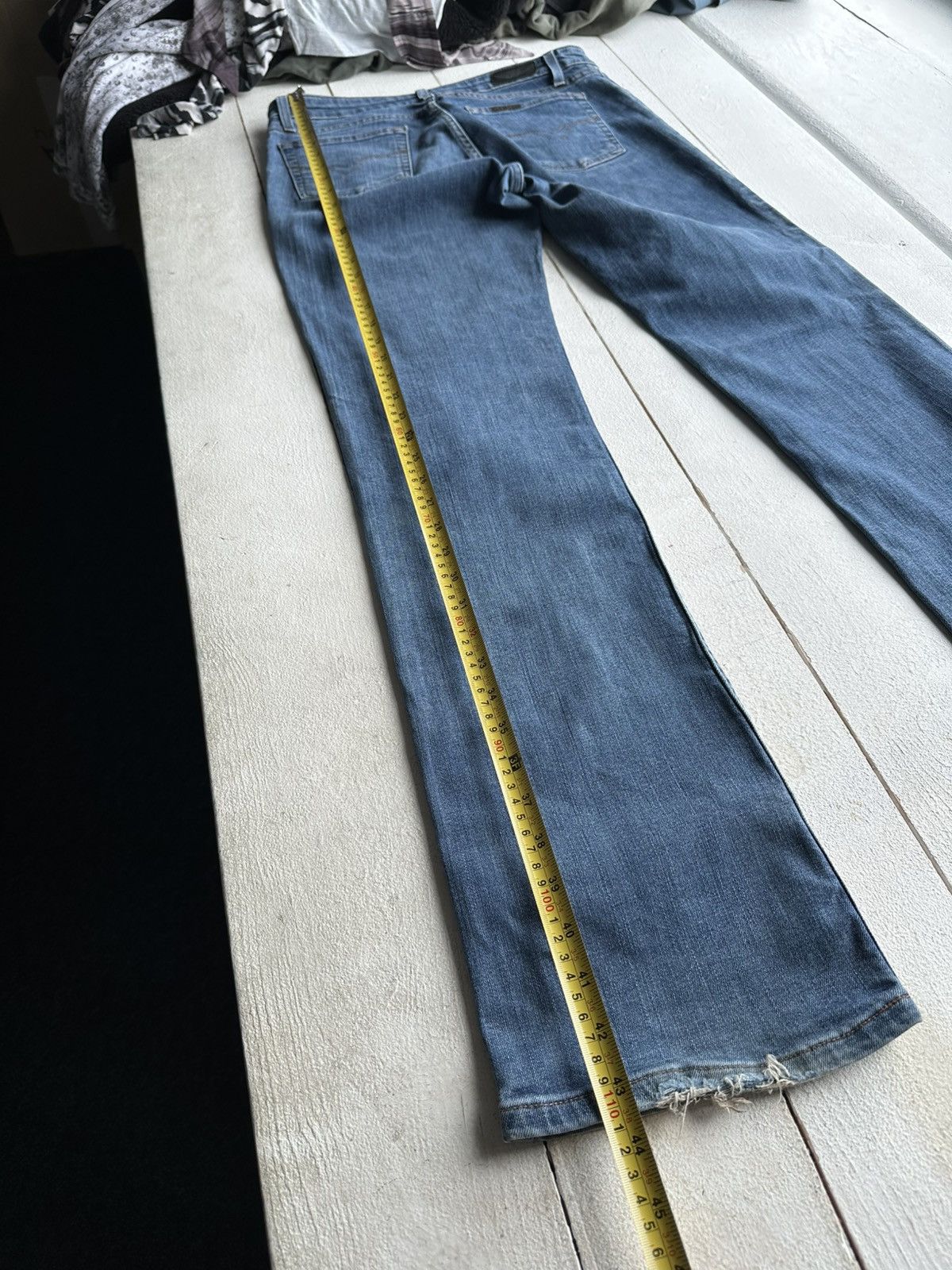Harley Davidson × Vintage 🚨Vintage Y2K Harley Davidson Jeans Light Wash usa Size US 31 - 11 Thumbnail