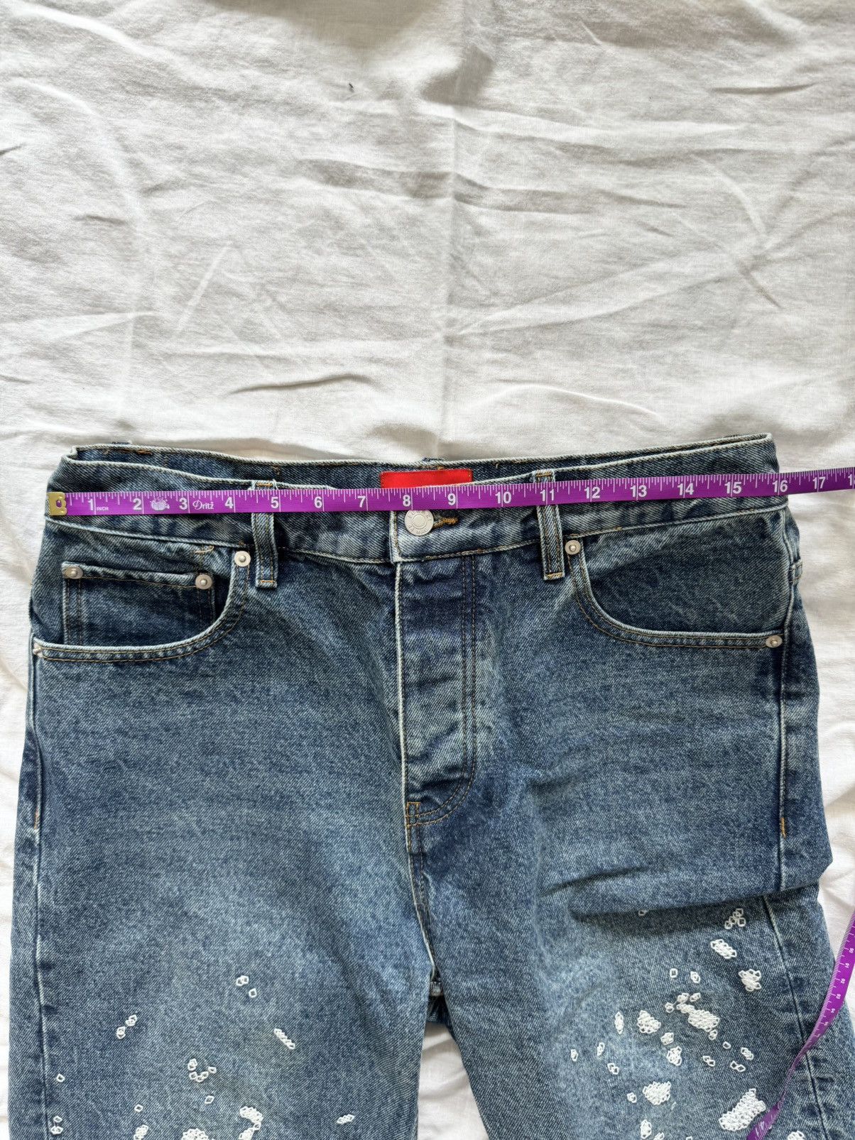 Fugazi Fugazi paint splatter stitch pants 32x29 Size US 32 / EU 48 - 16 Thumbnail