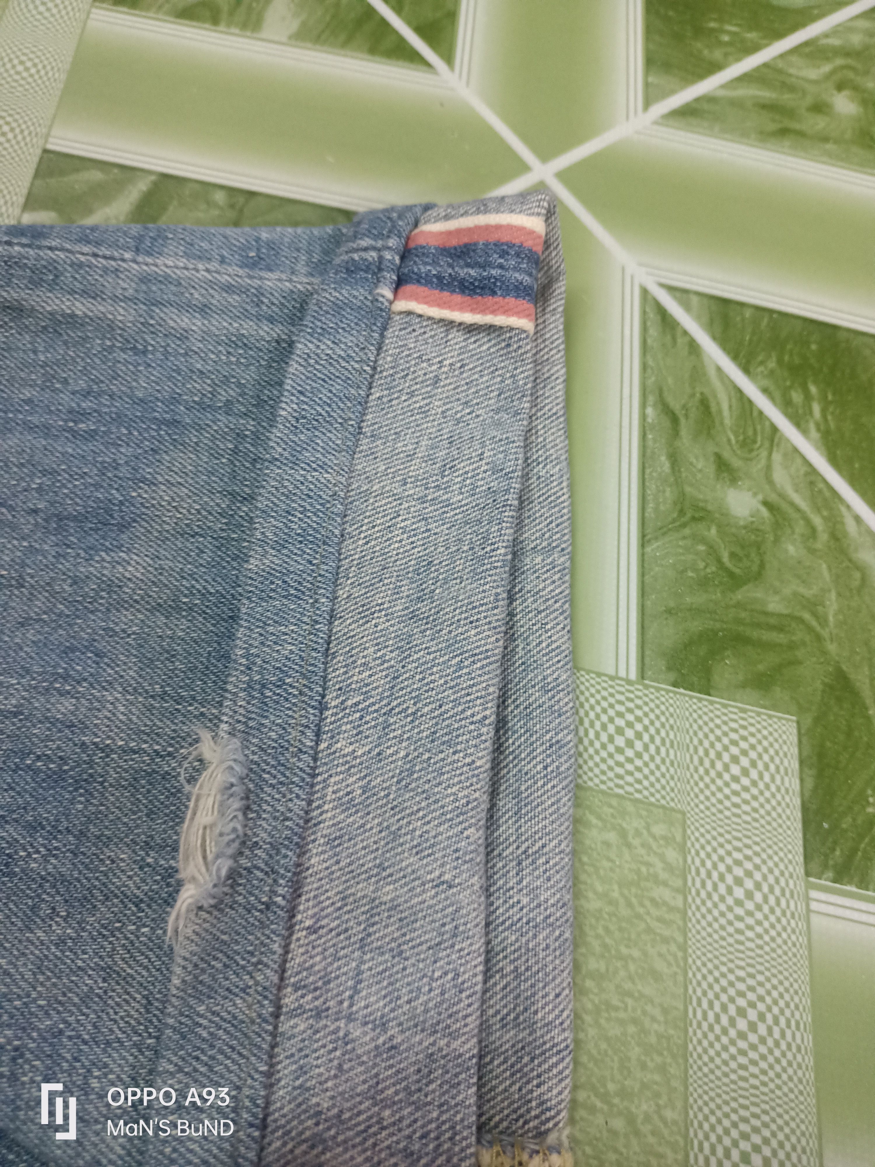 Edwin × Vintage Distressed EDWIN 505 zx Selvedge Size US 32 / EU 48 - 24 Thumbnail