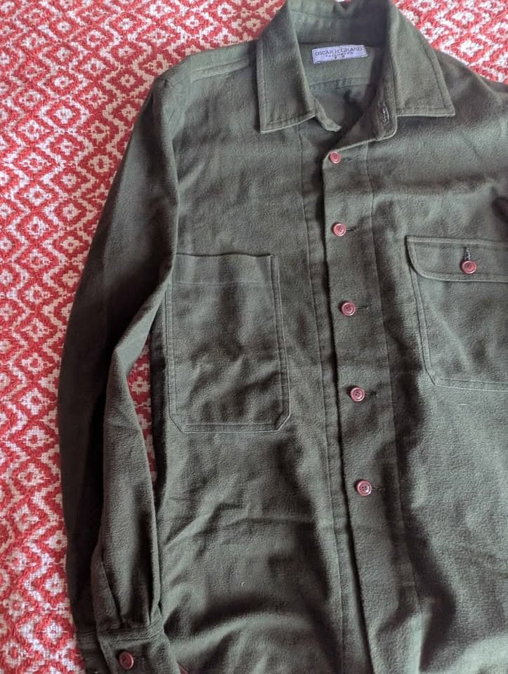 Iron Heart Oscar H Grand Chamois Green Shirt Size US M / EU 48-50 / 2 - 2 Thumbnail