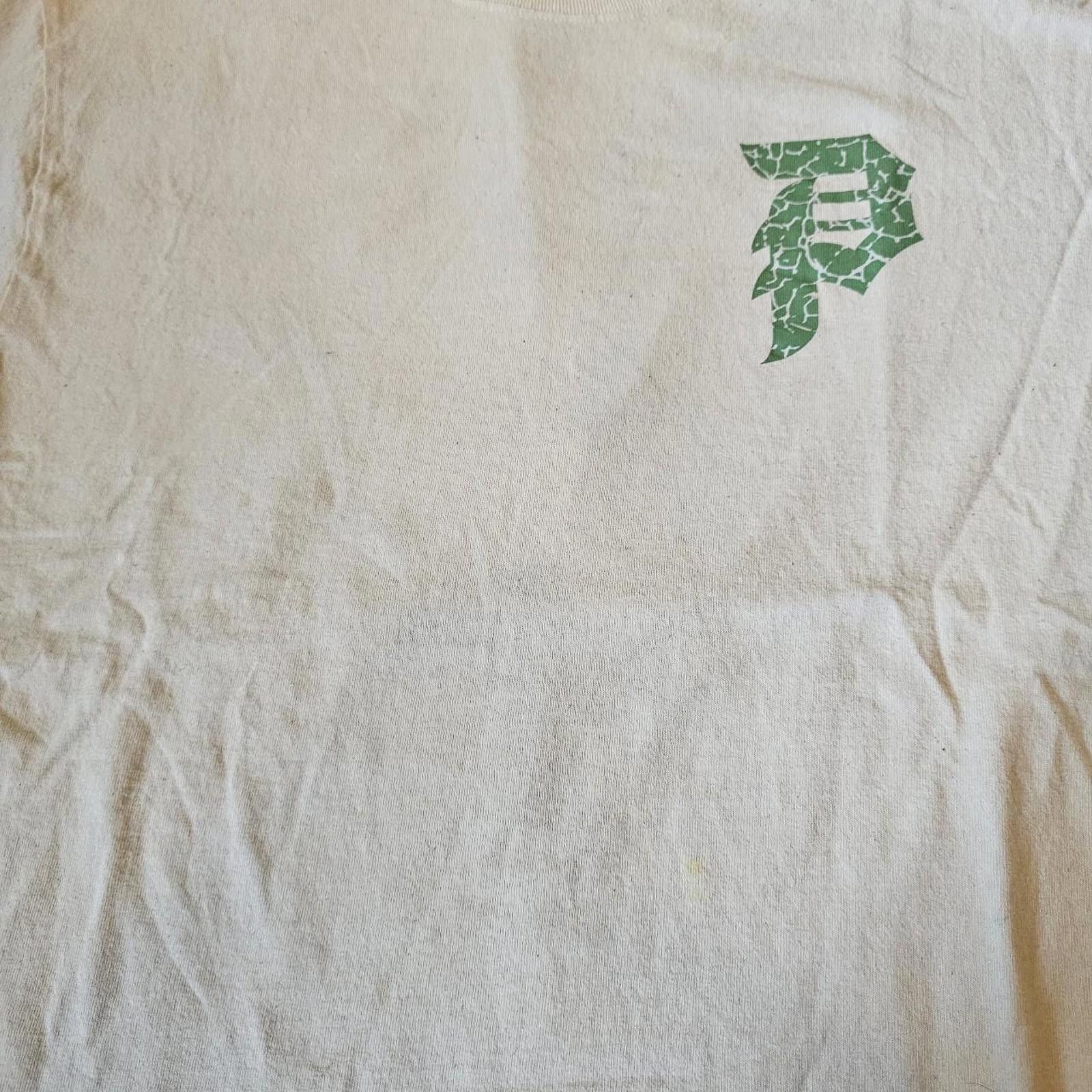 Primitive Primitive Men's Cream T-shirt Size US L / EU 52-54 / 3 - 4 Thumbnail