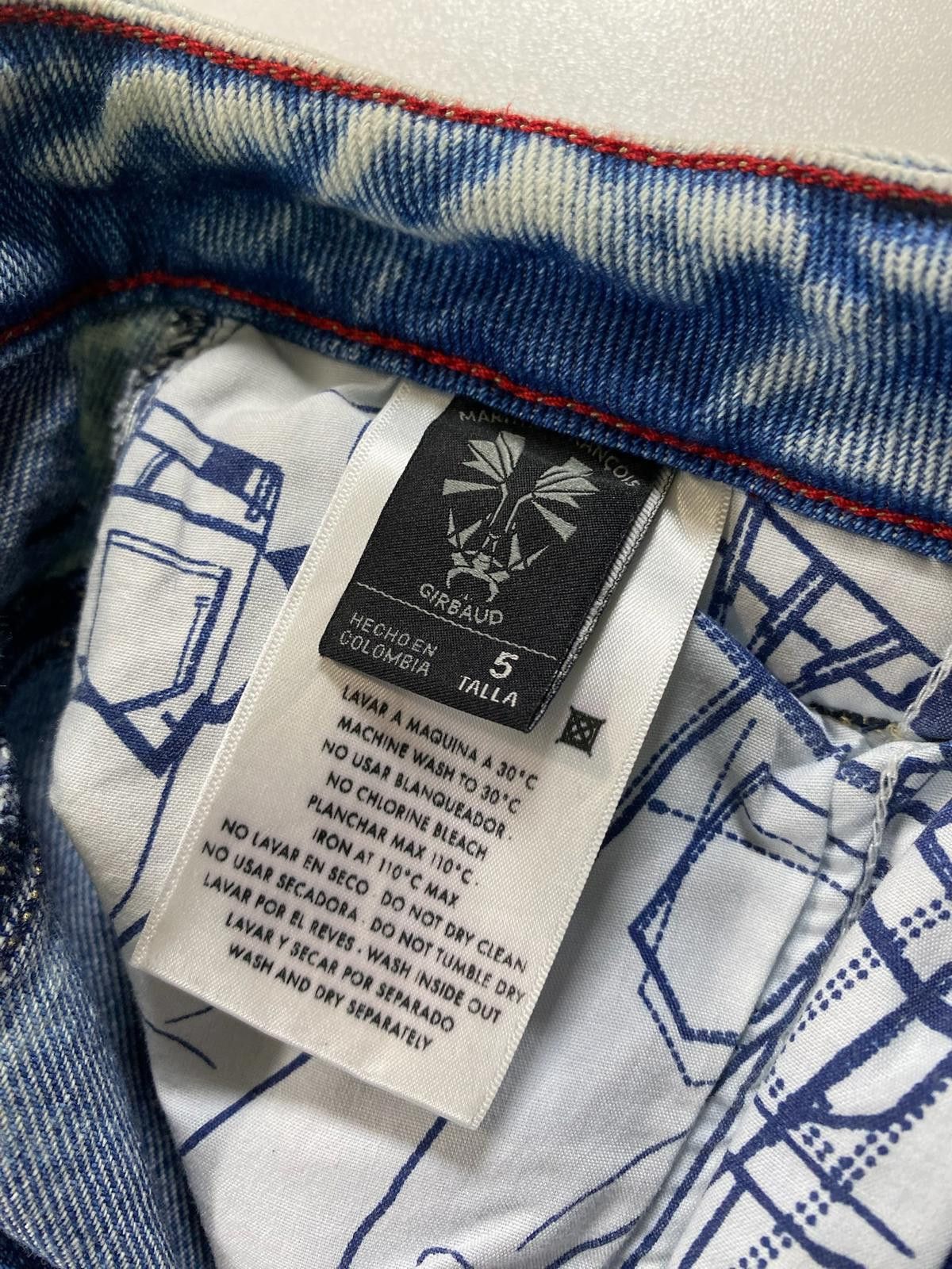 The Unbranded Brand Vintage Marithe Francois Gibaud light Blue Denim 5 Size US 26 / EU 42 - 7 Thumbnail