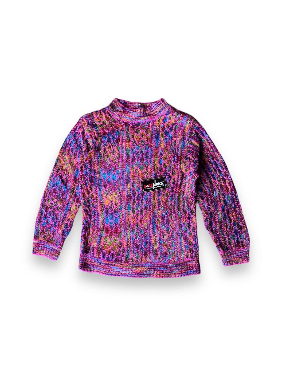 Vintage coloured cable knit sweater
