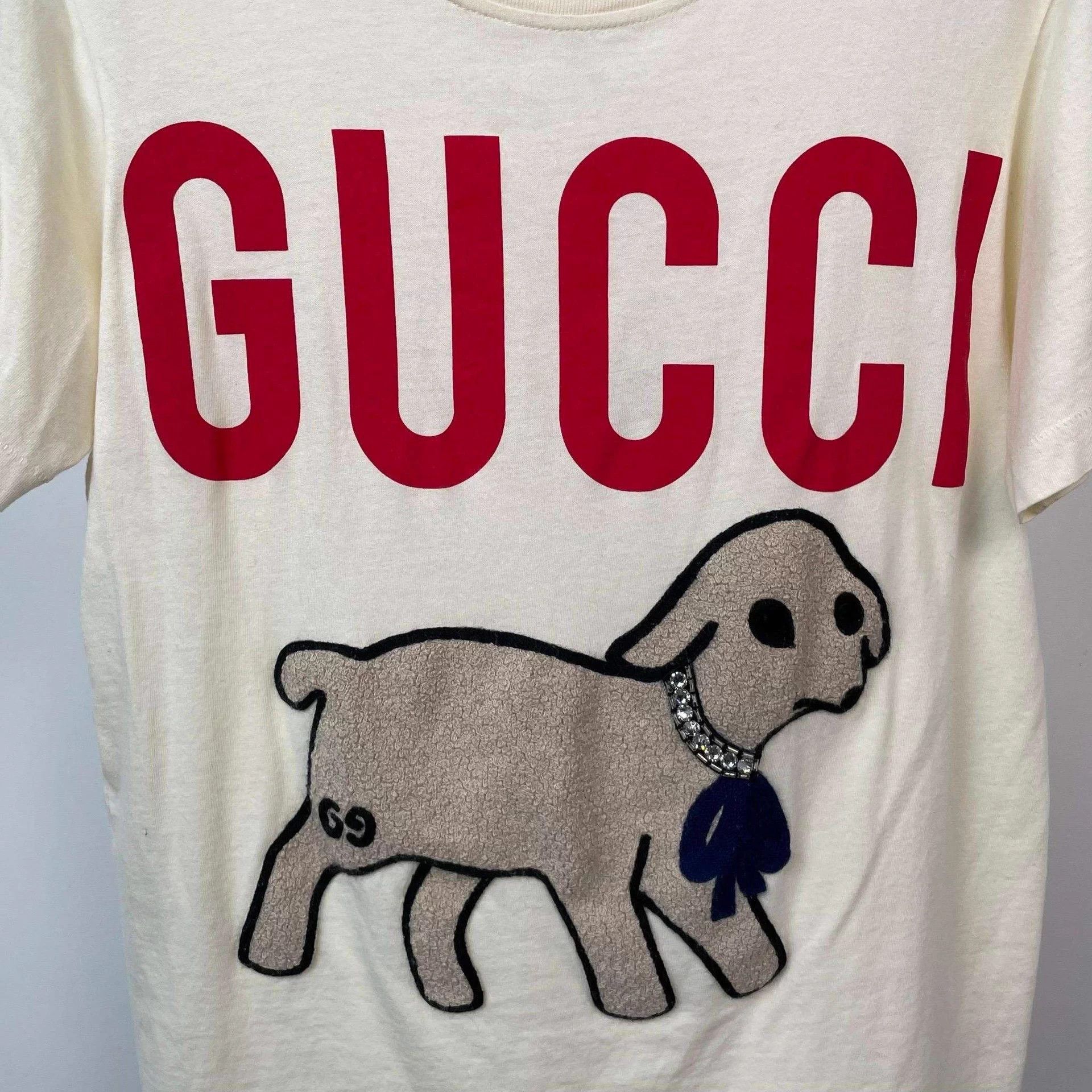 Gucci Gucci Cotton Short-Sleeve Oversize Tee XXS Light Size XXS / US 00 / IT 34 - 7 Thumbnail
