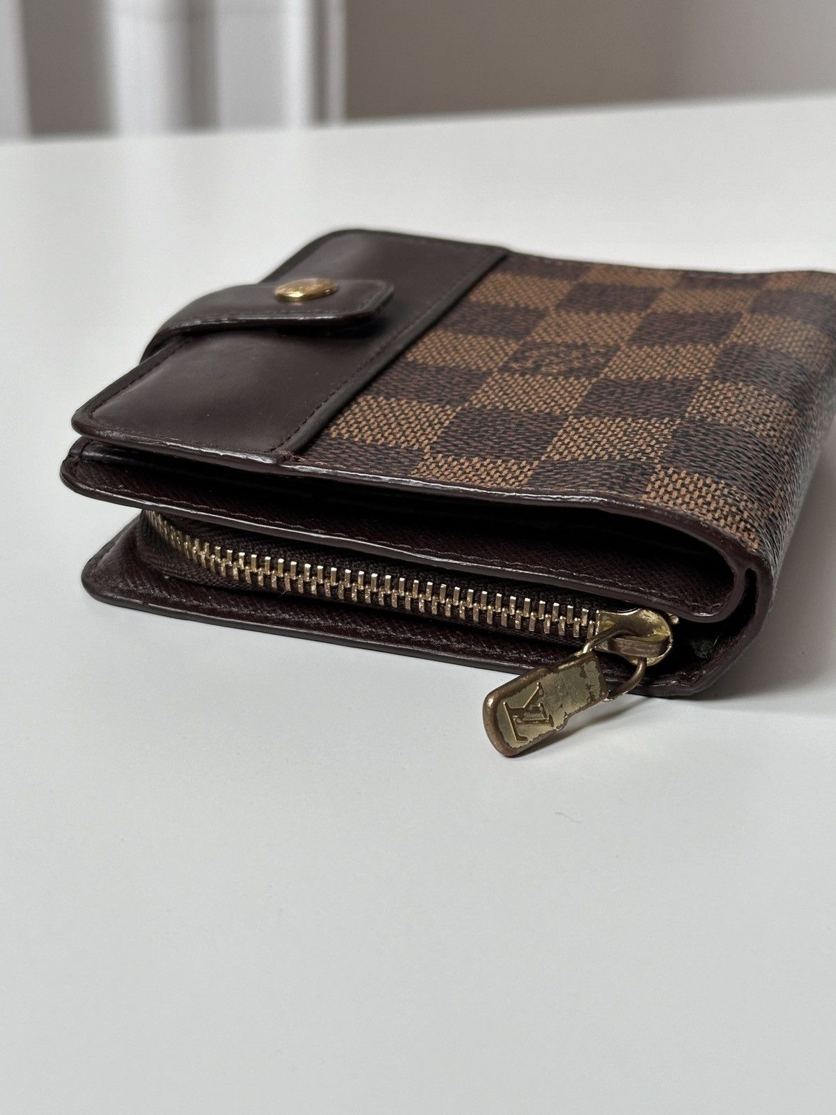 Louis Vuitton Louis Vuitton Threefold Damier Ebene Compact Zippy Wallet Size ONE SIZE - 7 Thumbnail