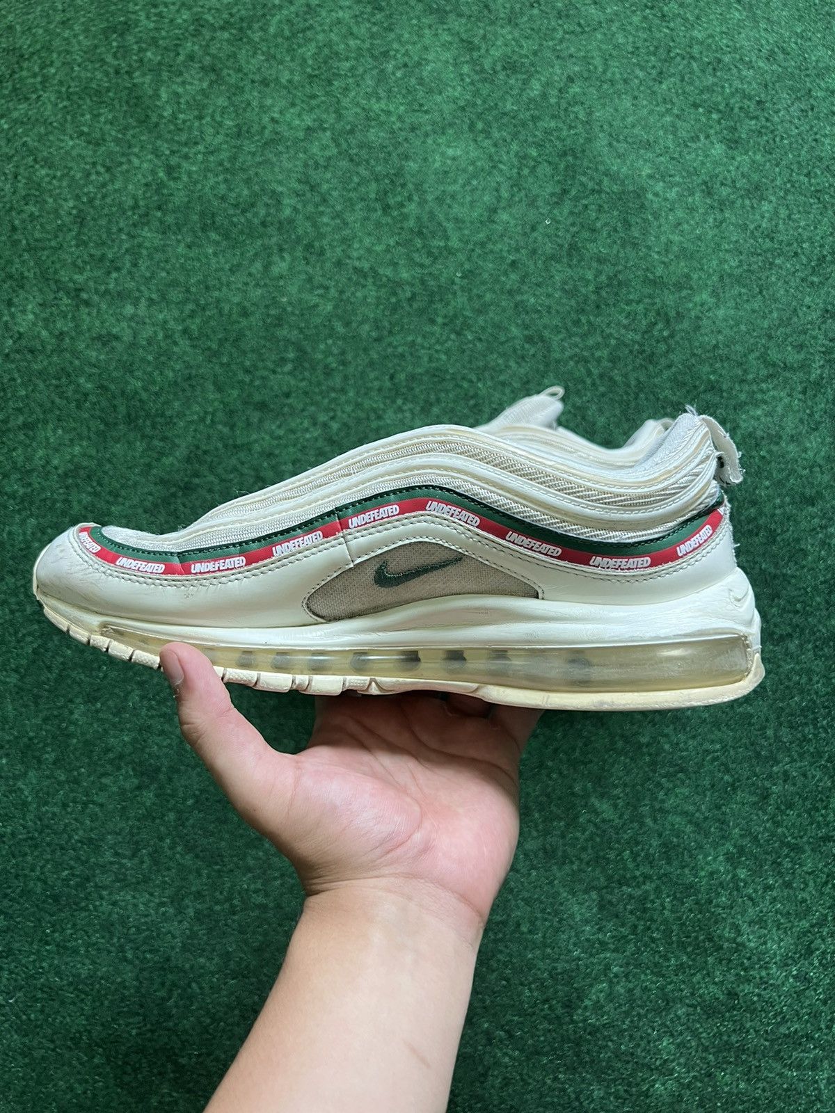 Nike × Undefeated Undefeated x Nike Air Max 97’s (No box) Size US 10.5 / EU 43-44 - 4 Thumbnail