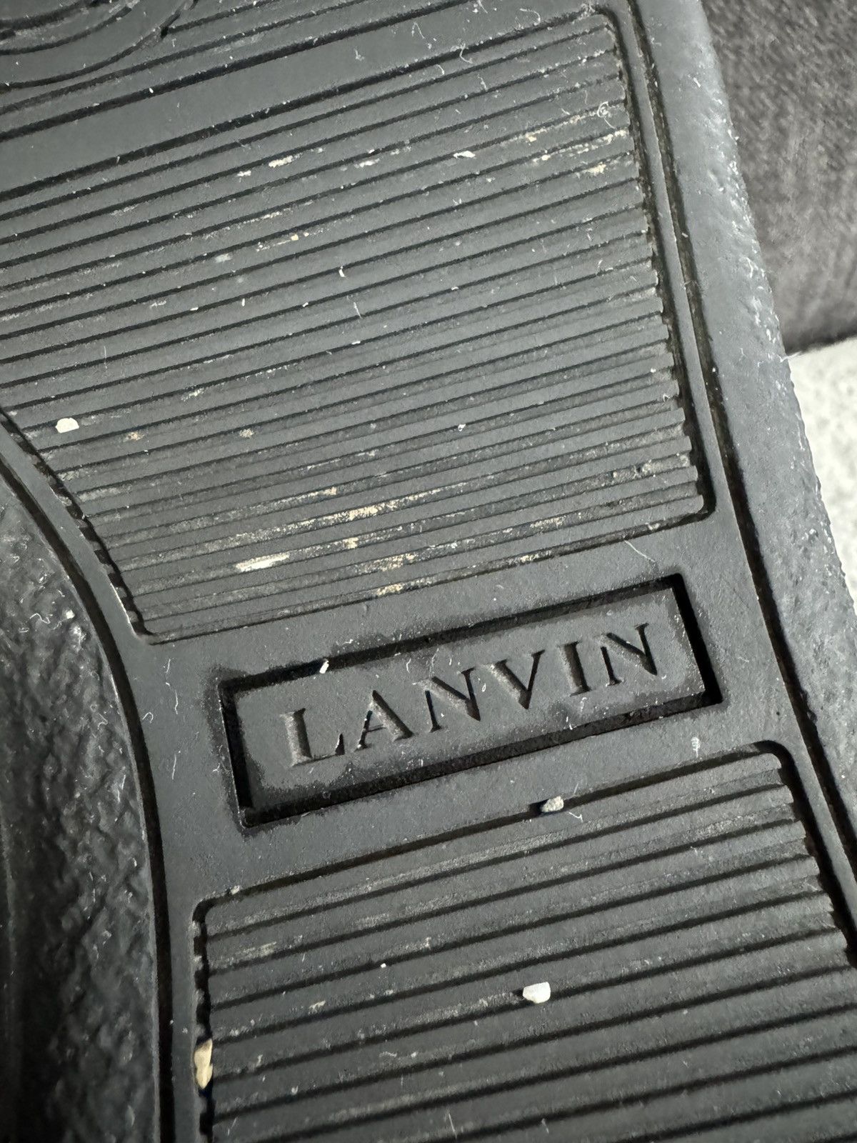 Lanvin Lanvin L Low Top Suede Leather Burgundy Sneakers UK7 41 Size US 8 / EU 41 - 11 Thumbnail