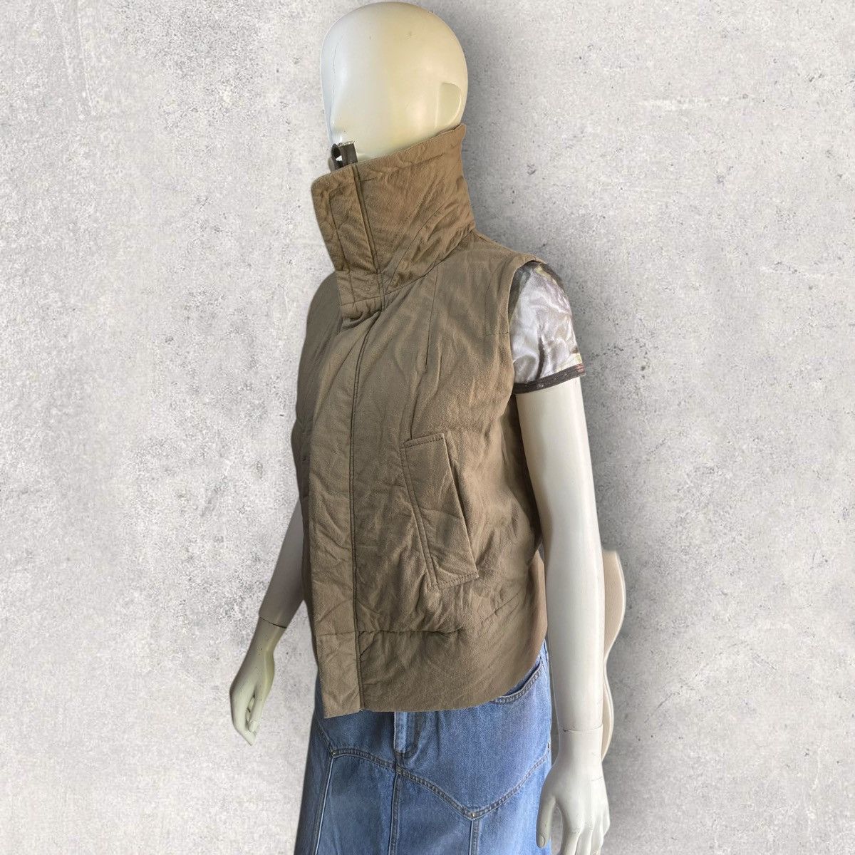 Rick Owens Rick Owens Moleskin Vest Size S / US 4 / IT 40 - 3 Thumbnail