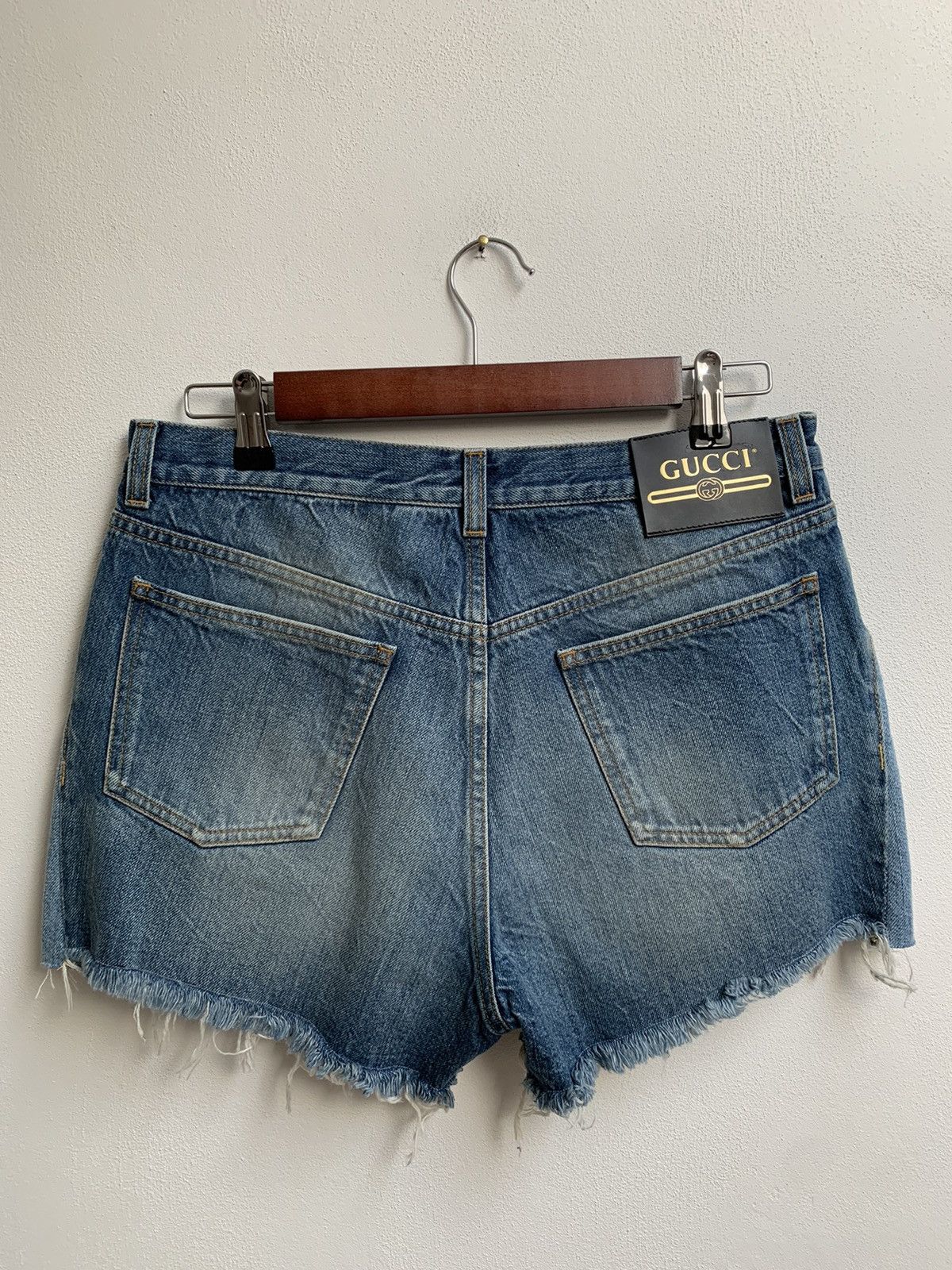 Gucci Gucci Denim Shorts Retail Price €580 Size 31" - 4 Thumbnail
