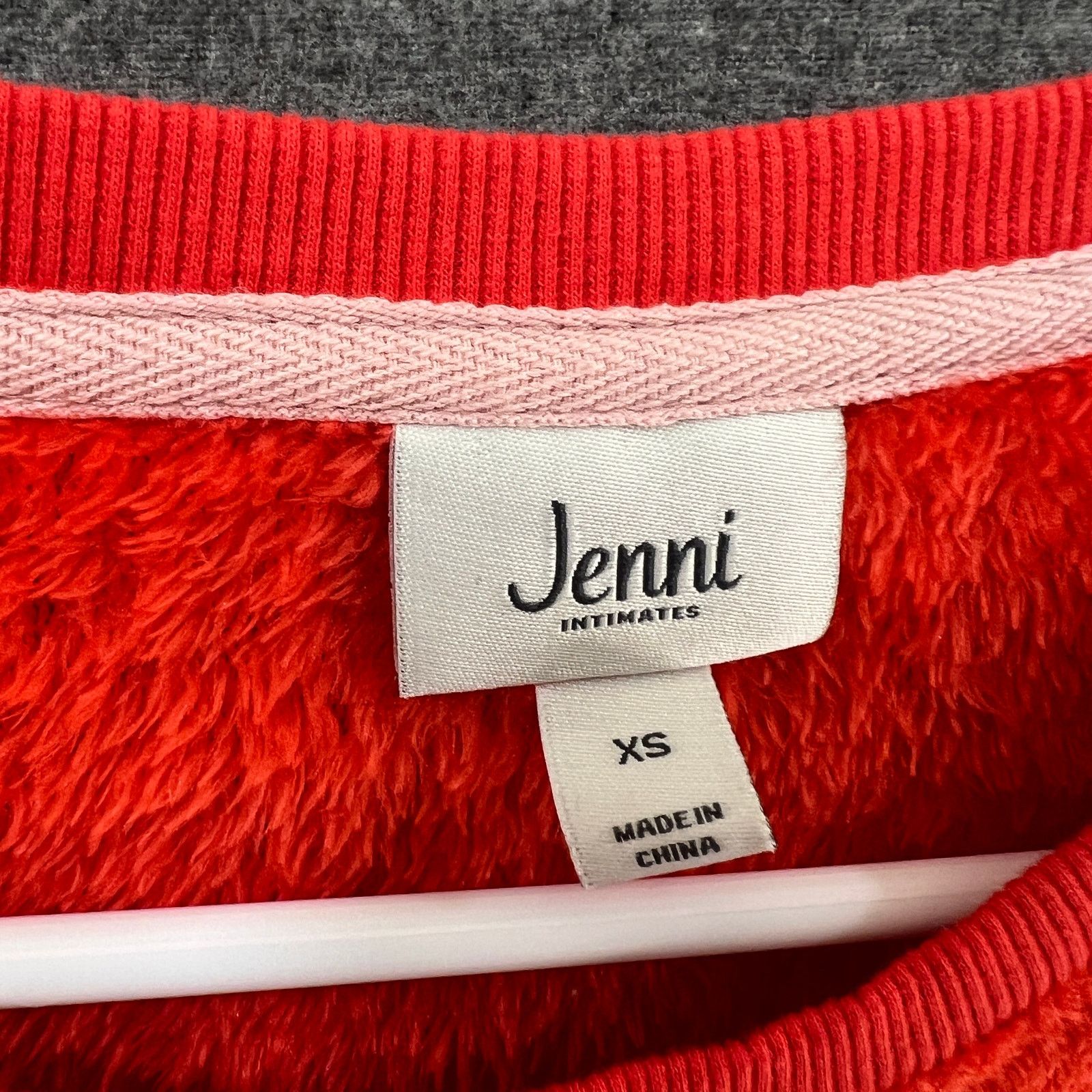Other Jenni Santa Baby Red Sweater XS Long Sleeve Neck Pullover Size XS / US 0-2 / IT 36-38 - 3 Thumbnail