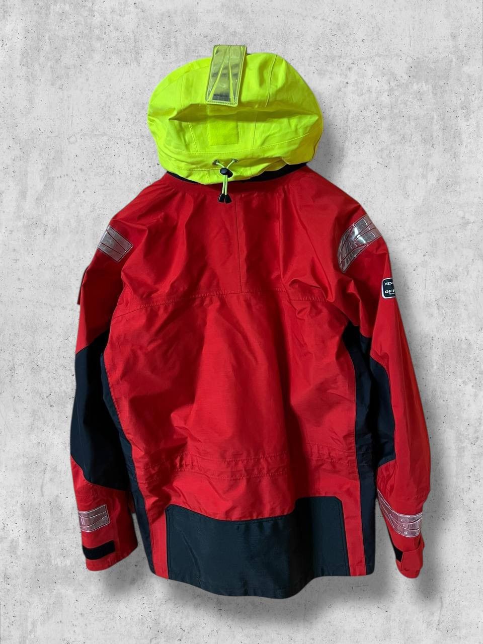 Vintage RAR Henri Lloyd OFFSHORE GORE TEX Yachting Waterproof jacket Size US L / EU 52-54 / 3 - 3 Thumbnail