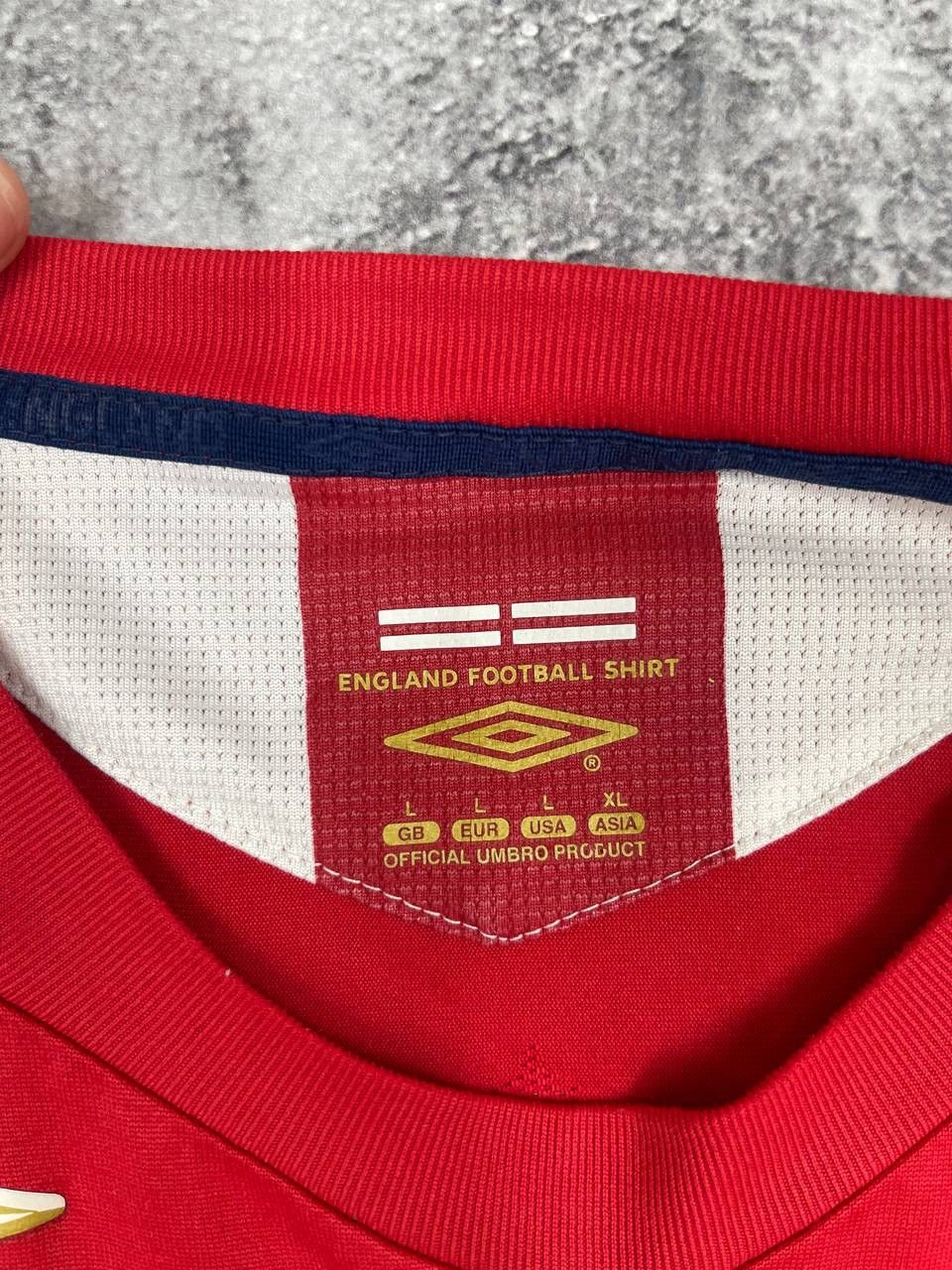 Umbro Lampard Umbro England National Team Men Football Jersey Red Size US L / EU 52-54 / 3 - 4 Thumbnail