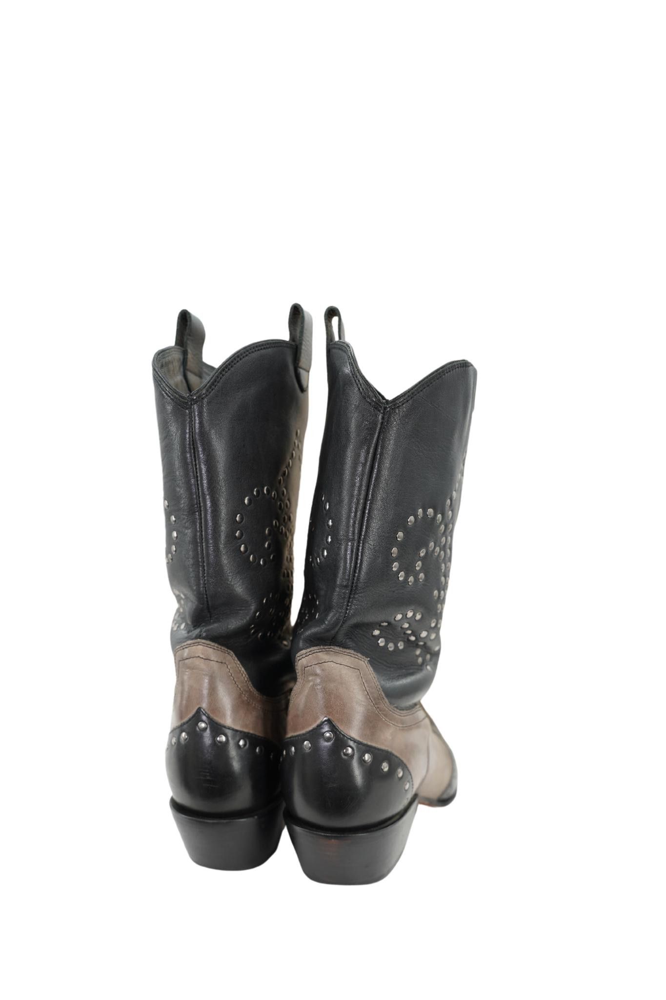 Designer Charlie 1 Horse Studded Cowboy Boot Women's 8 Size US 8 / IT 38 - 3 Thumbnail