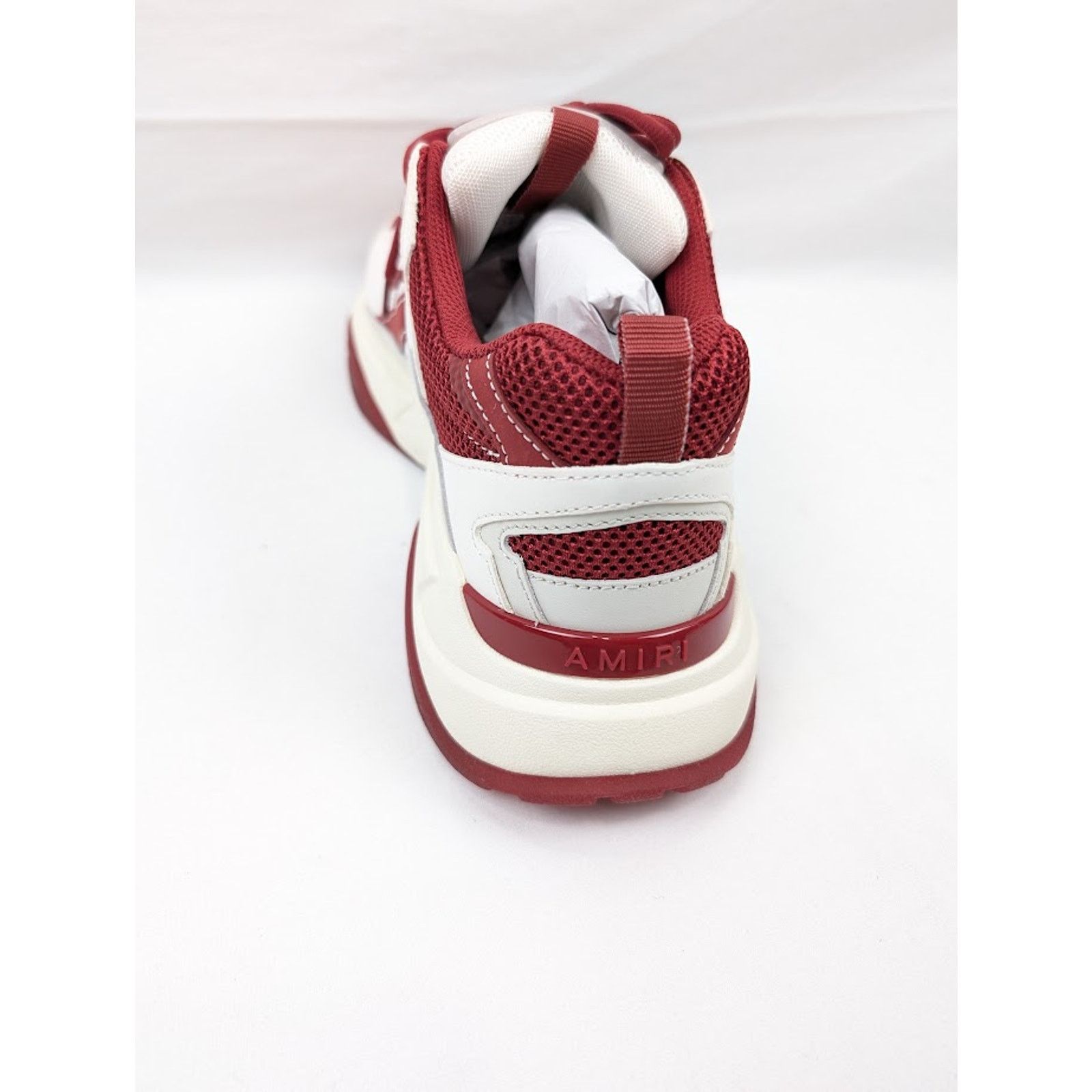 Amiri o1rshd1 Bone Runner in Cream/Red Size US 10 / EU 43 - 12 Thumbnail