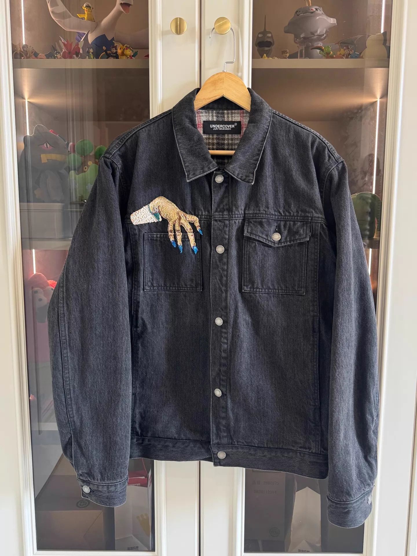 Undercover Undercover 23aw GH Denim Jkt Washed Black Size 5 Embroidered Size US XXL / EU 58 / 5 - 1 Thumbnail
