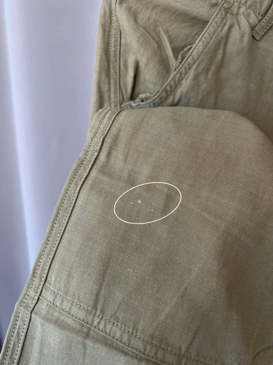 Polo Ralph Lauren Polo Ralph Lauren Silk-Linen Cargo Pants Womens Size 2 or S Size 26" / US 2 / IT 38 - 16 Thumbnail