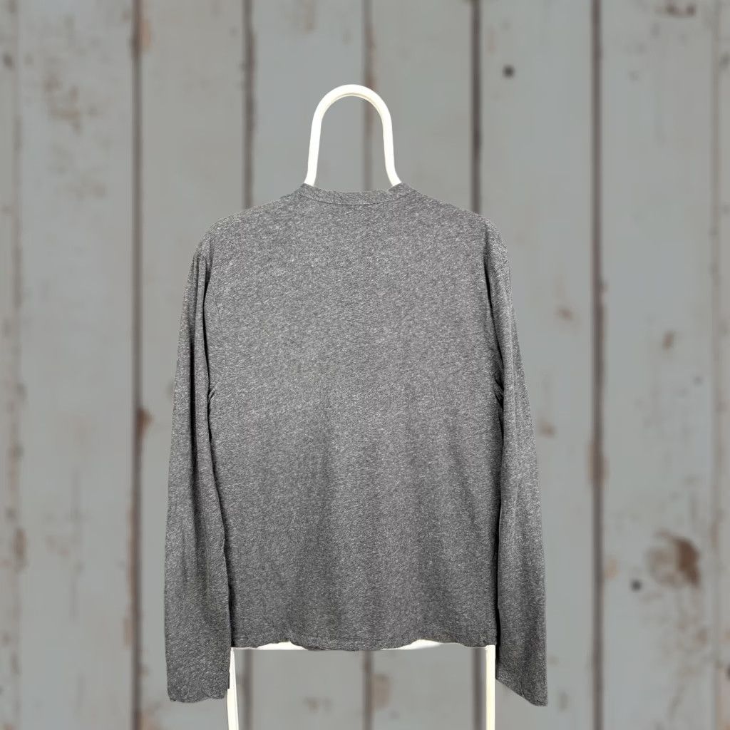 James Perse James Perse Mens Sweater Size 2 Gray Long Sleeve Classic Button Up Size US XS / EU 42 / 0 - 1 Thumbnail