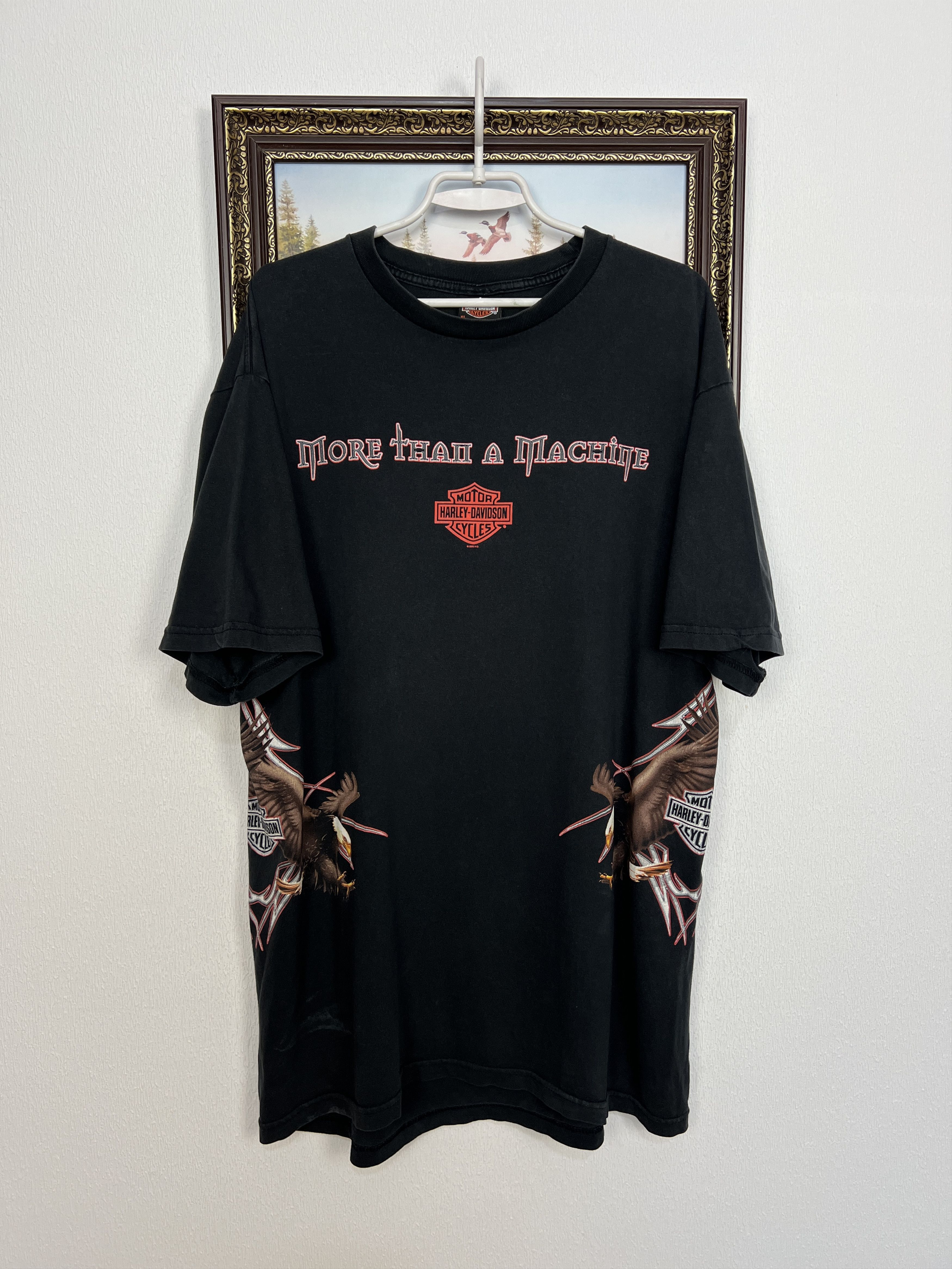 Vintage Harley Davidson More than a Machine Eagle Oslo Shirt Jersey Size US XL / EU 56 / 4 - 1 Thumbnail