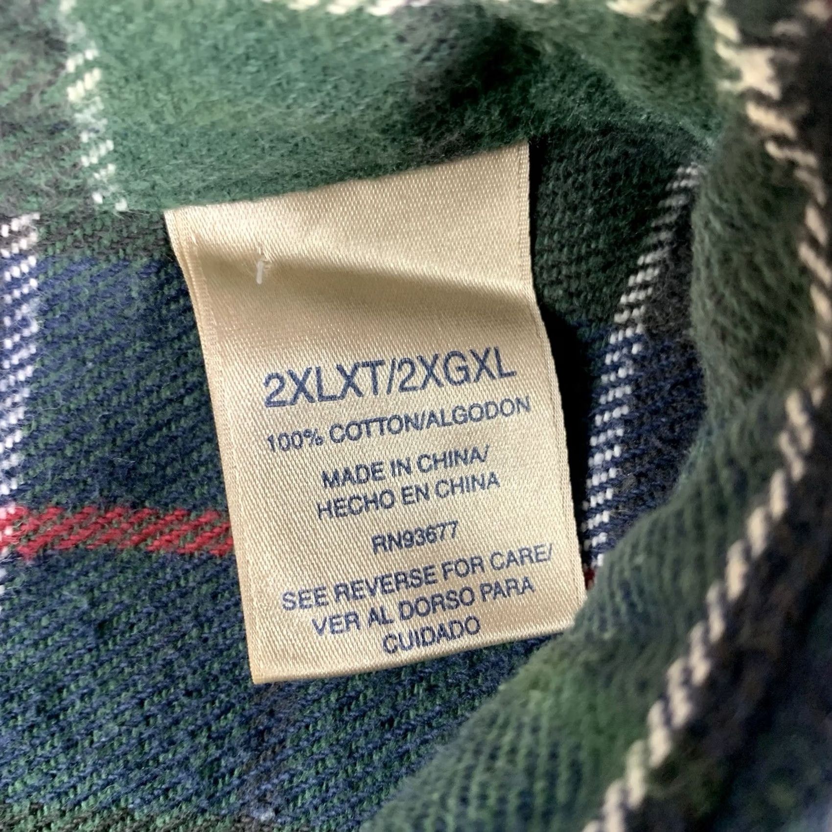 Vintage VINTAGE Big Mac Chamois Heavy Plaid Flannel Shirt Mens 2XL Green Pearl Snap Shirt Mens Size US XXL / EU 58 / 5 - 2 Thumbnail