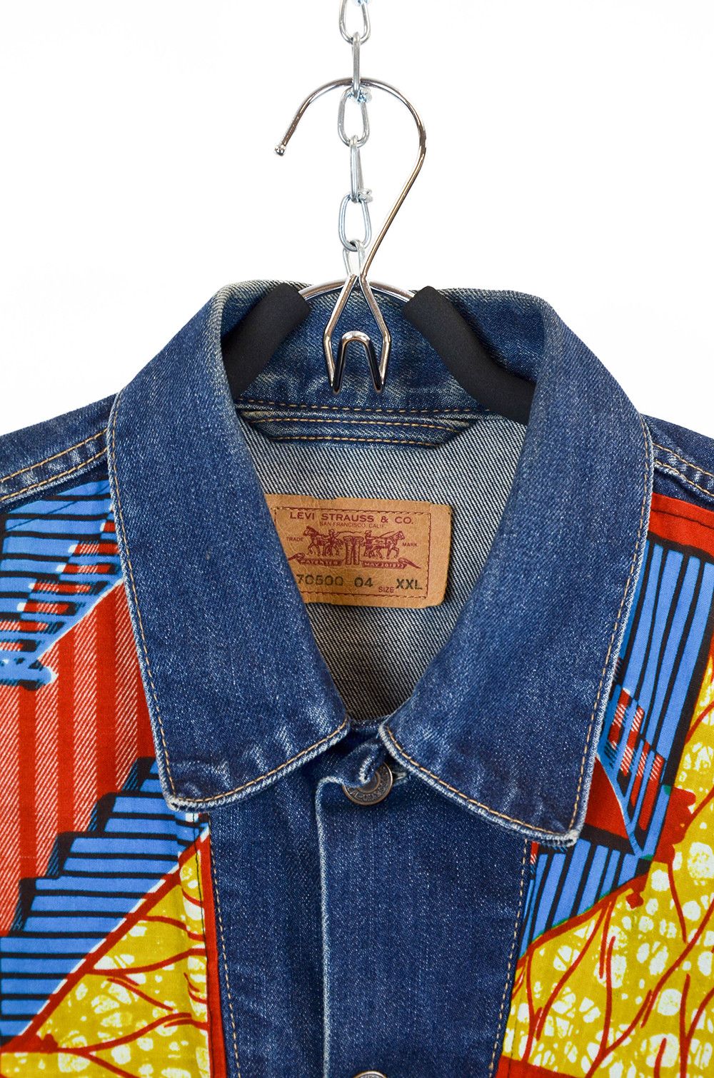 Levi's Levi’s 70500 XXL Denim Vest – Vintage Patchwork Size US XXL / EU 58 / 5 - 4 Thumbnail