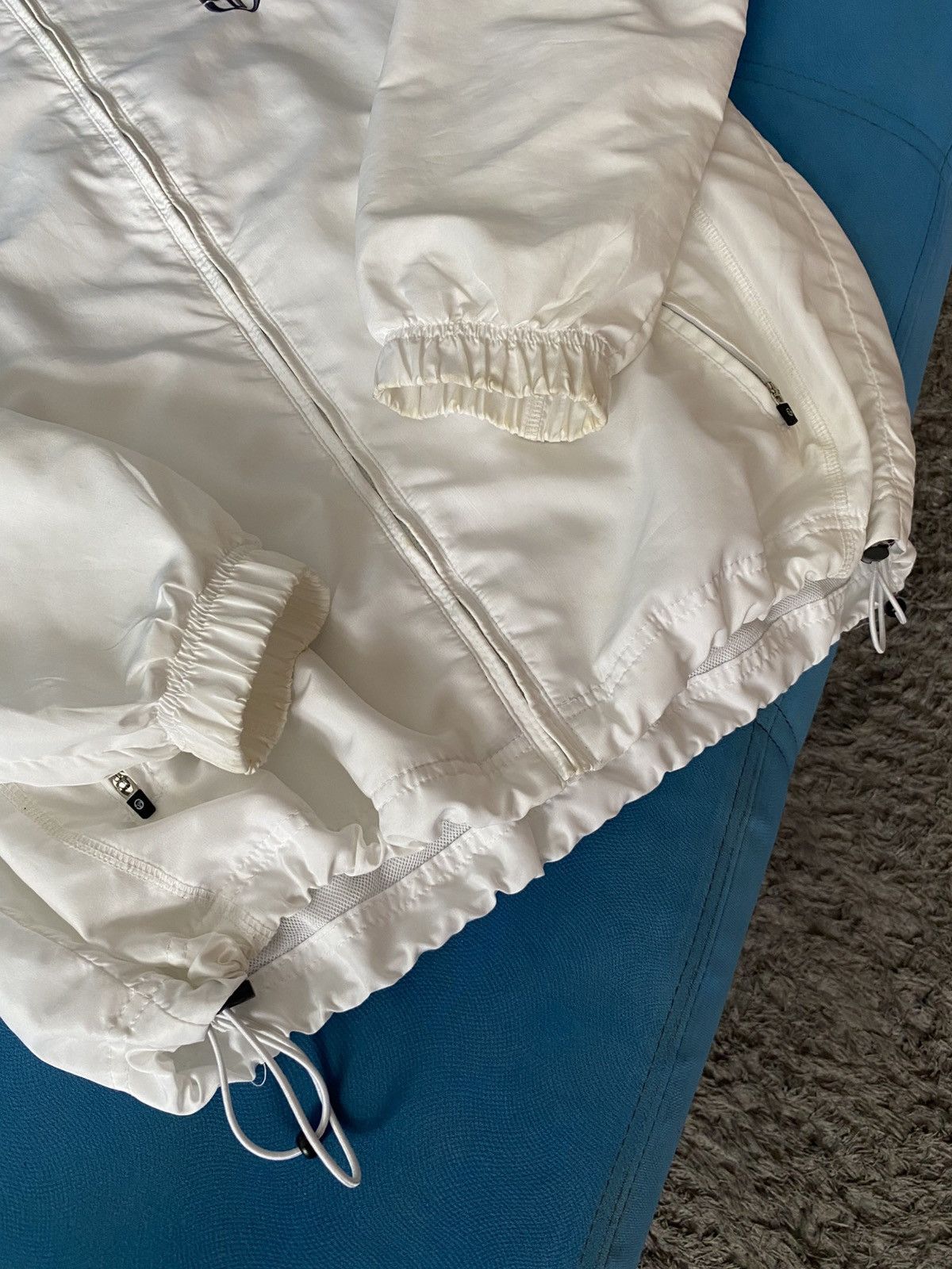 Sergio Tacchini vintage Sergio Tacchini tracksuit jacket white Size US L / EU 52-54 / 3 - 2 Thumbnail