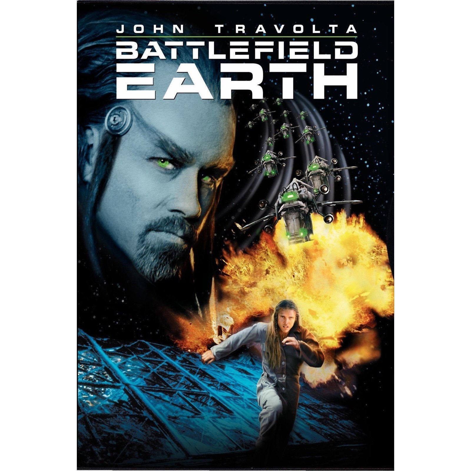 Vintage Vintage Y2K "Battlefield Earth" Movie Promo SnapBack Hat Size ONE SIZE - 5 Thumbnail