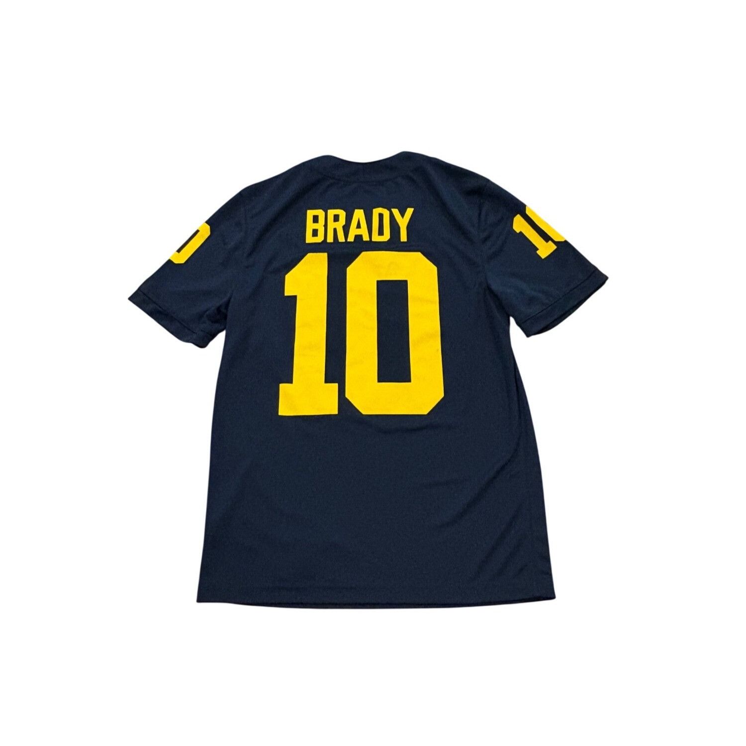 Jordan Brand Jordan Brand Michigan Wolverines Tom Brady #10 Football Jers Size US S / EU 44-46 / 1 - 1 Thumbnail