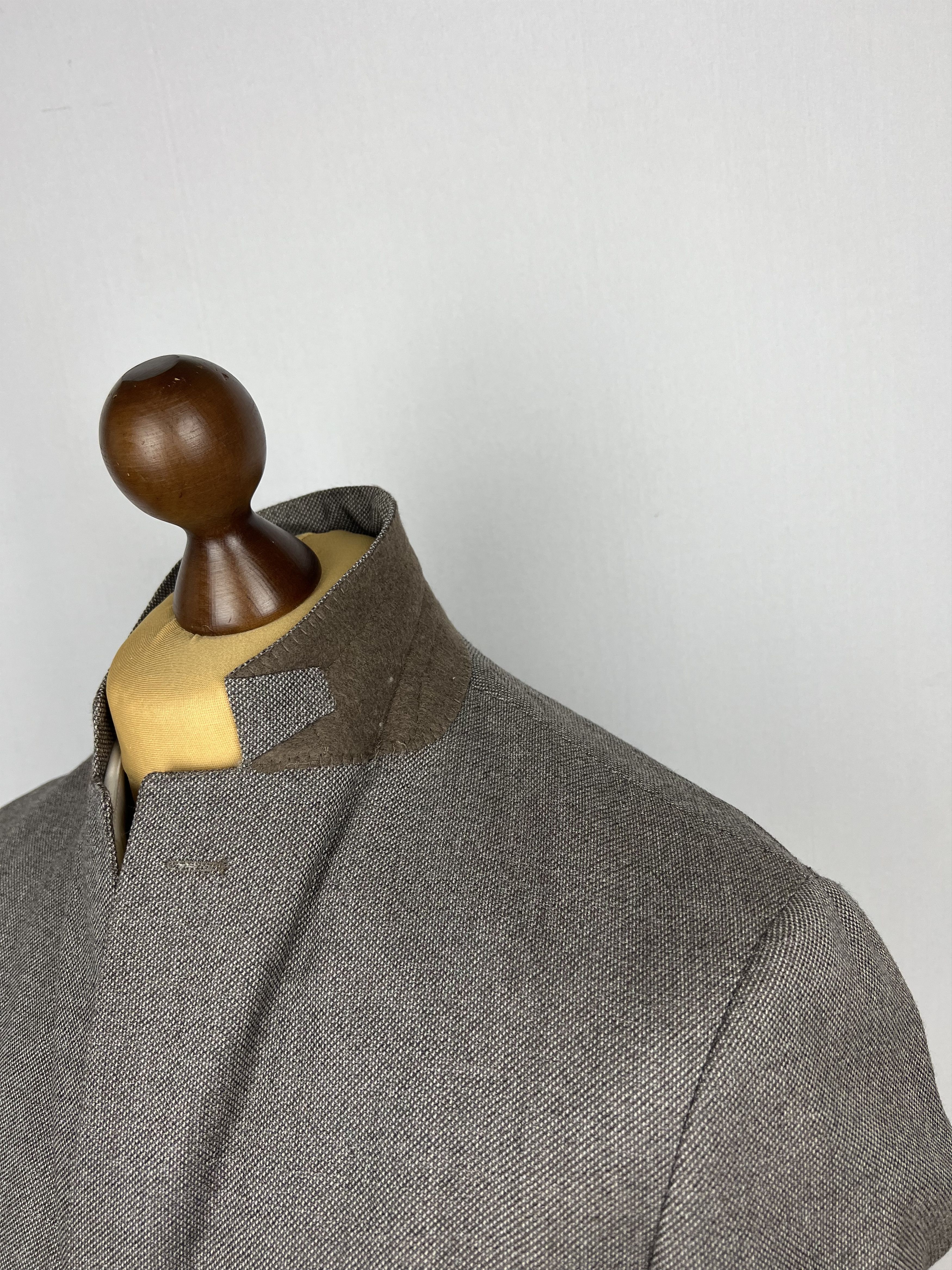 Suitsupply x Reda Super 110`s Wool Solid Half-Lined Sport Coat Size 40R - 6 Thumbnail